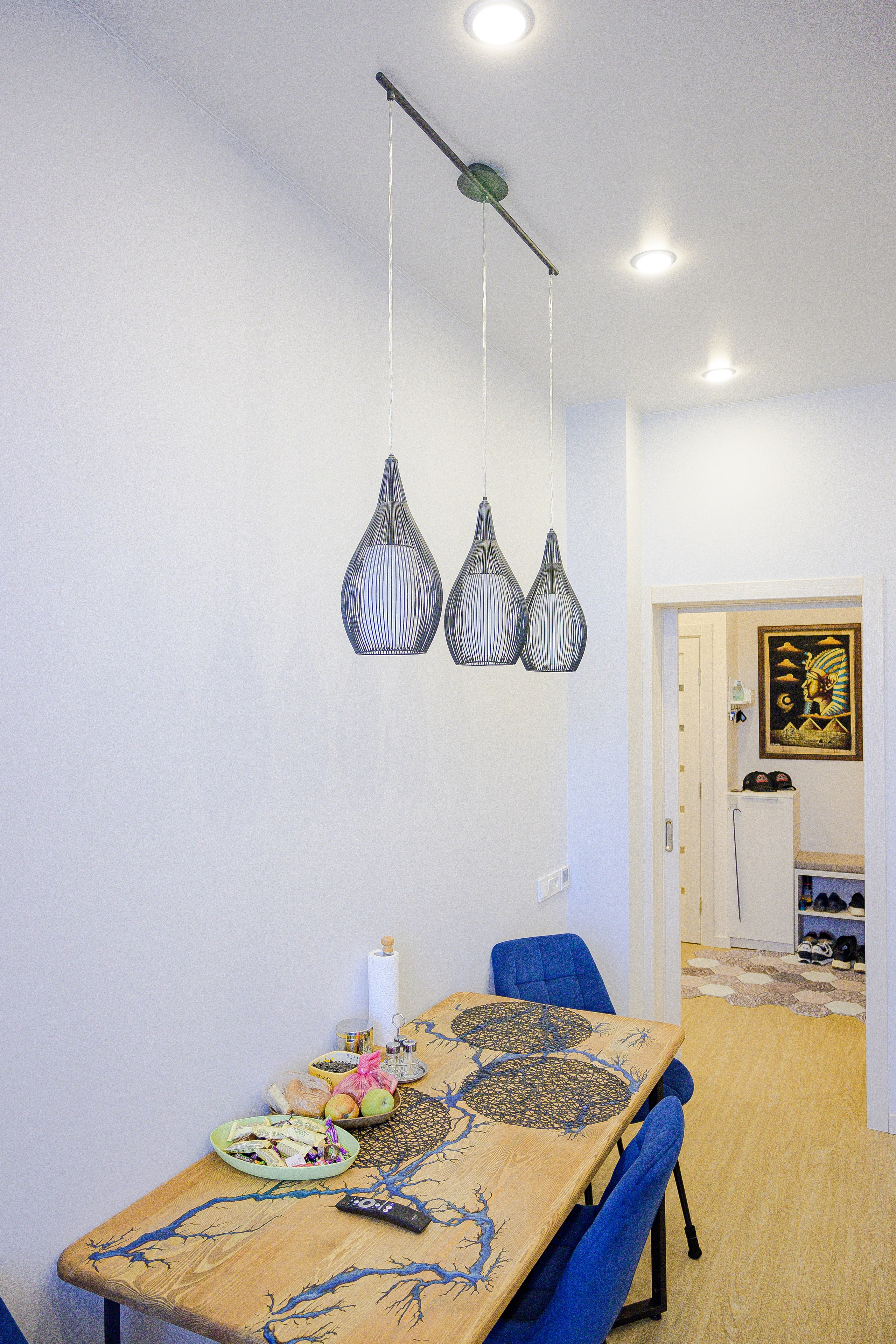 The apartment is 98 m2. Fotograf Dmitrii Donets