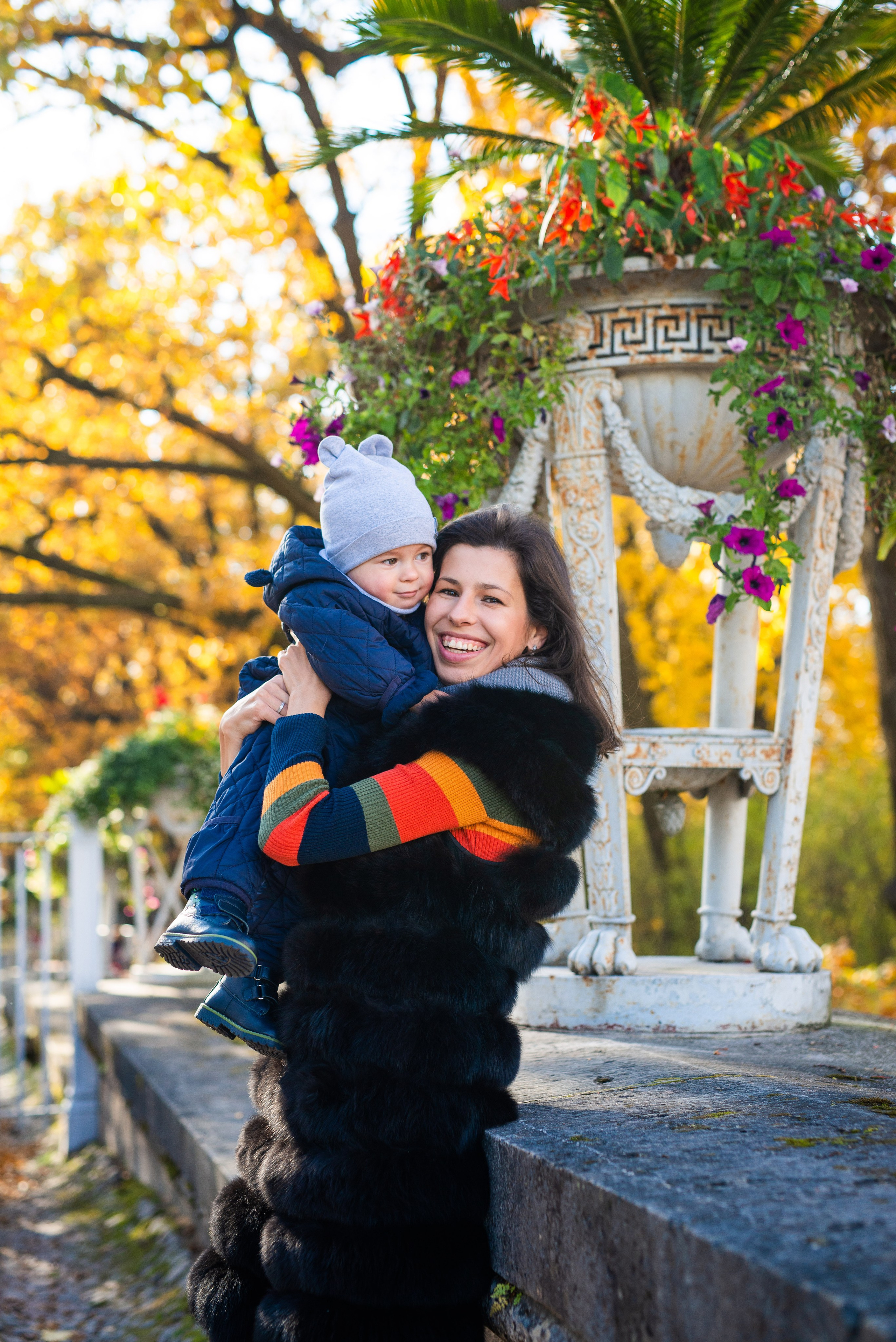 Егор, Валерия и Андрей осенняя прогулка. Портретный, семейный и свадебный фотограф в Санкт-Петербурге и в Пушкине Ширяев Денис