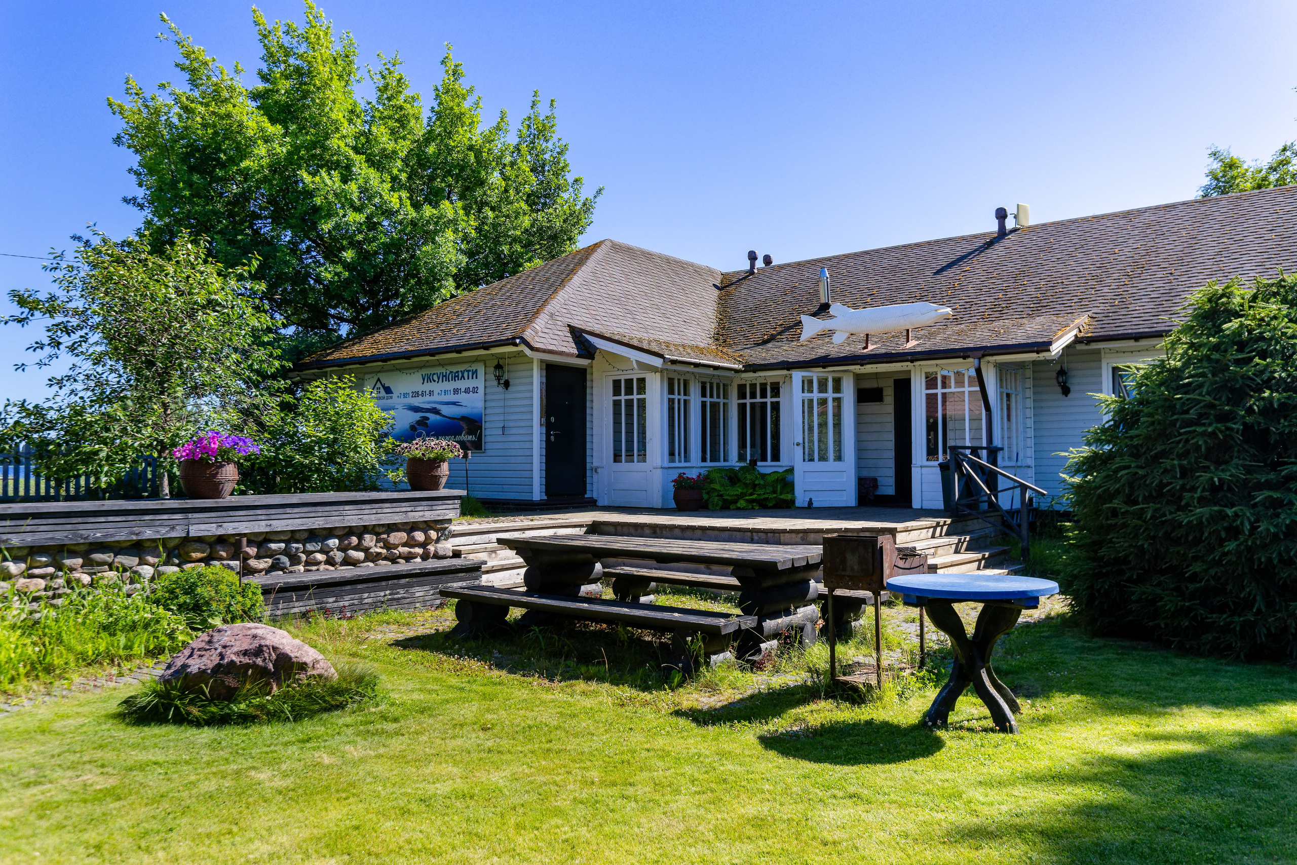 Гостевые дома «Уксунлахти» (деревня Ууксу). Аэросъемка. Фото и Видео в Карелии. Алексей Фрилунд