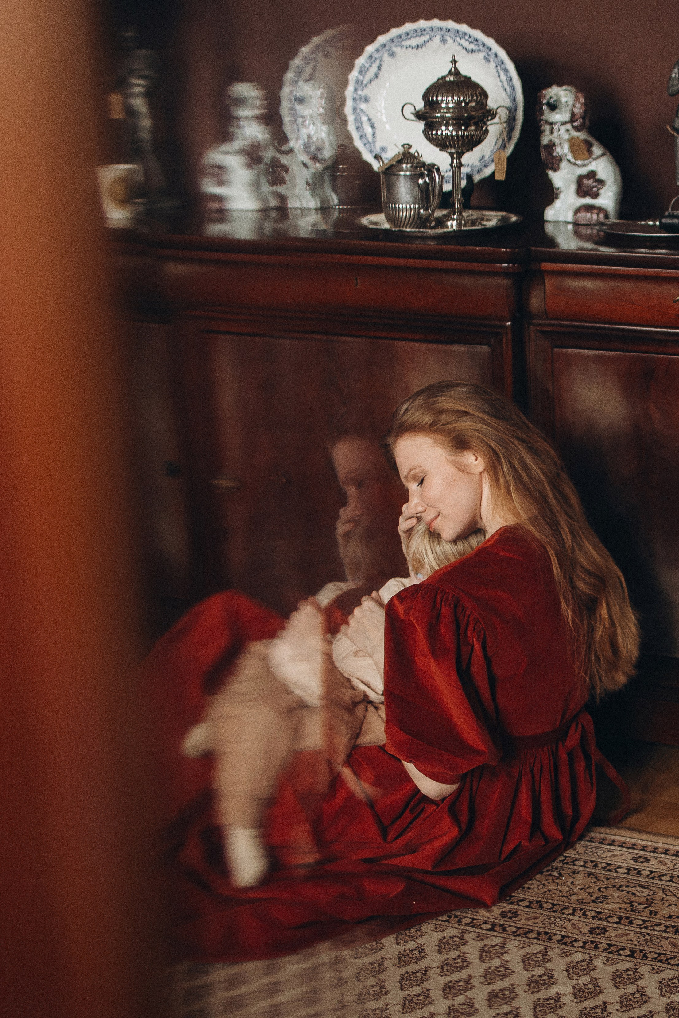 Тоня и Мироша в исторической квартире в центре Москвы. Семейный фотограф в Москве Марина Петра