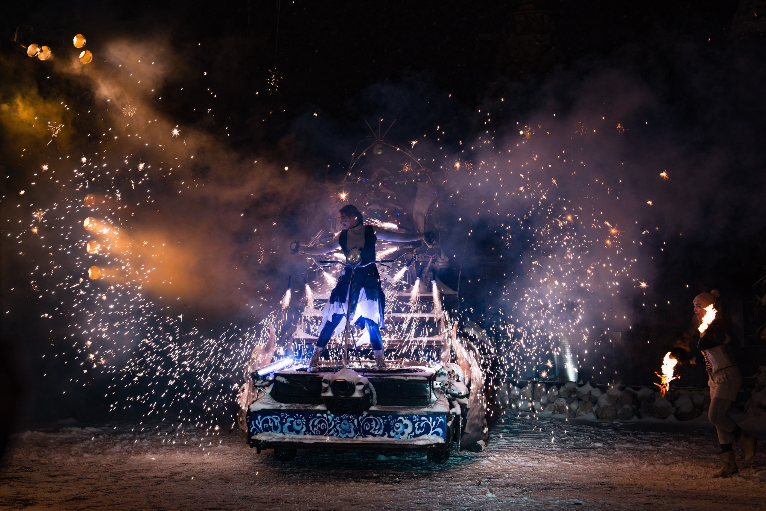 Новогодняя сказка в Байк Центре «Ночные Волки». Крамер Юлиана детский и семейный фотограф