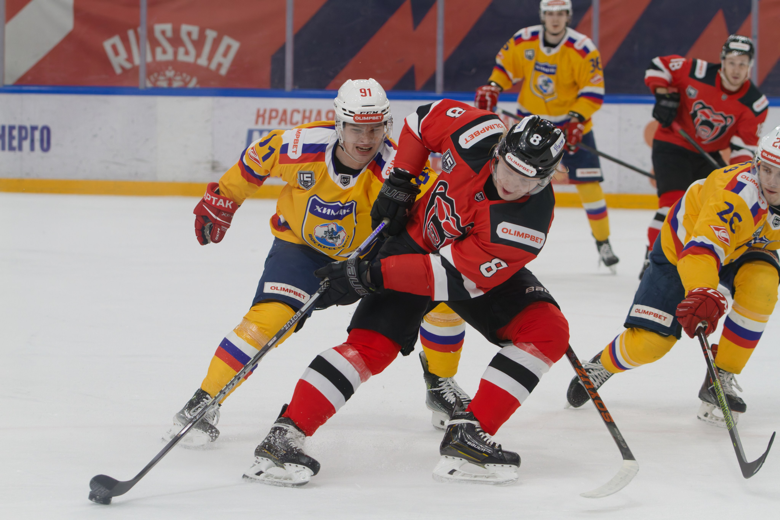 Хоккей. Молот-Химик 12.02.2025. Репортажный и спортивный фотограф в г. Пермь Зильберг Павел