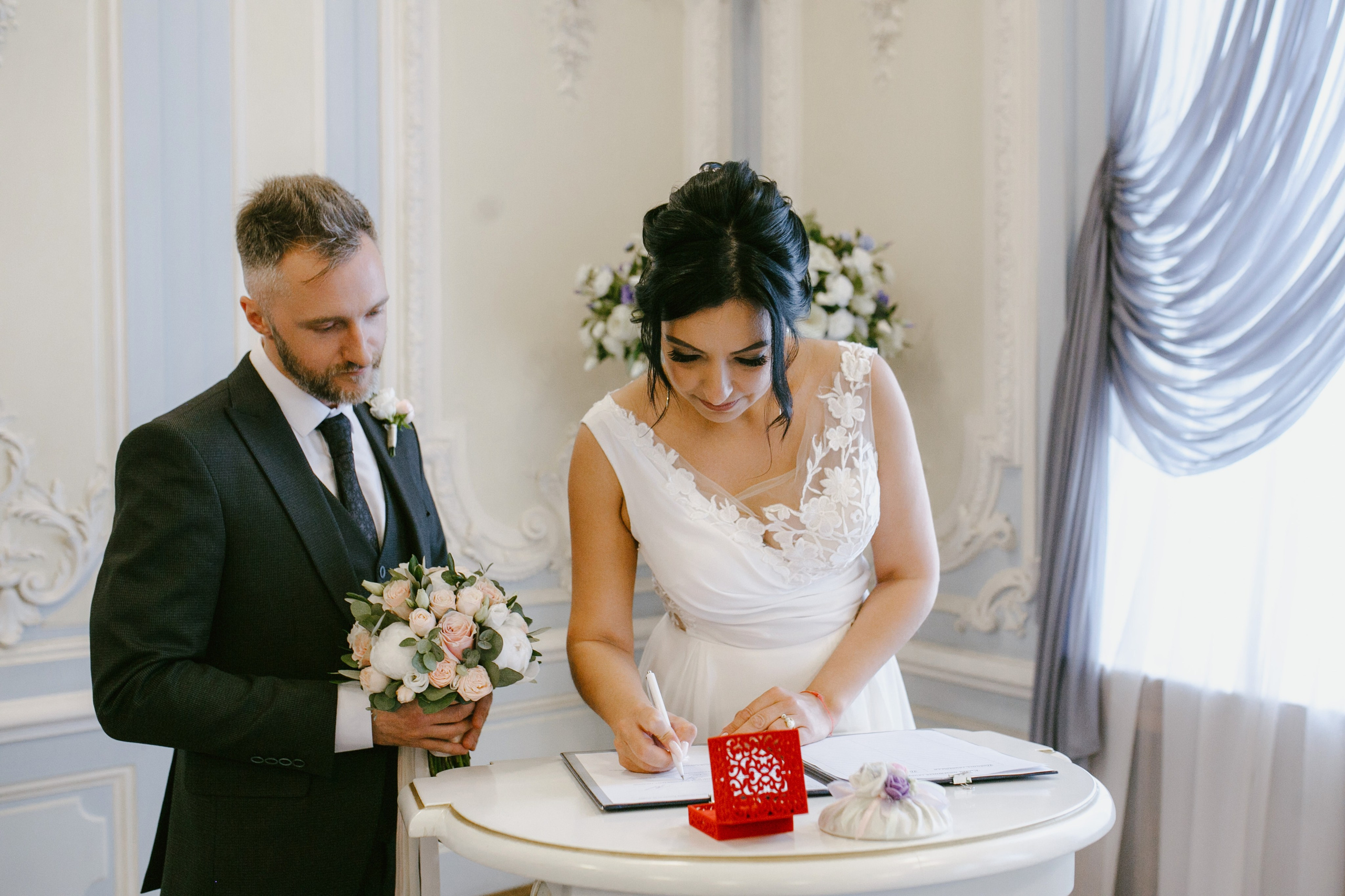 Свадьба в Питере весной. Свадебный фотограф СПБ