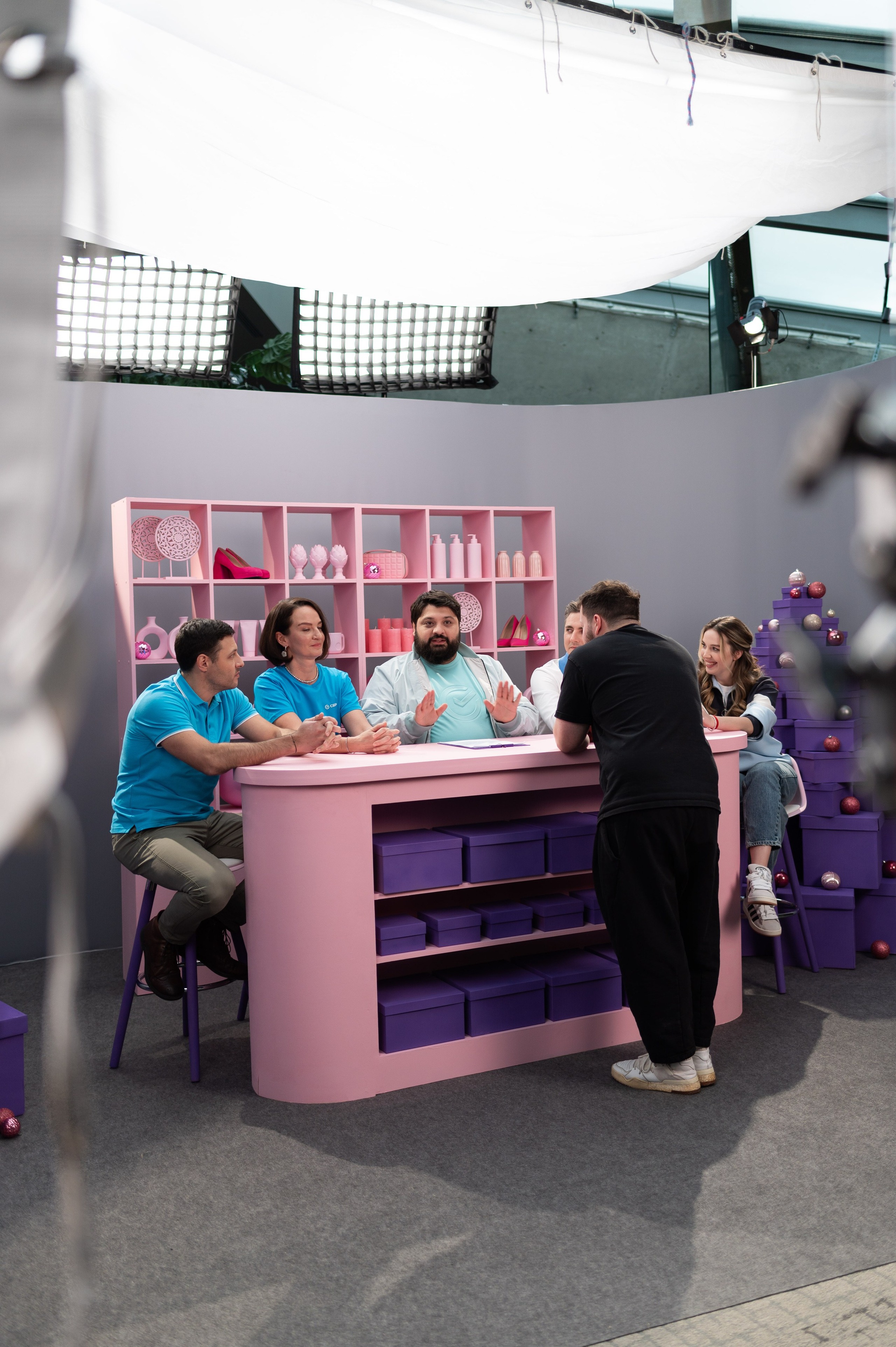 Бэк Новогодние шоу Сбера. Фотограф Вадим Лакомкин