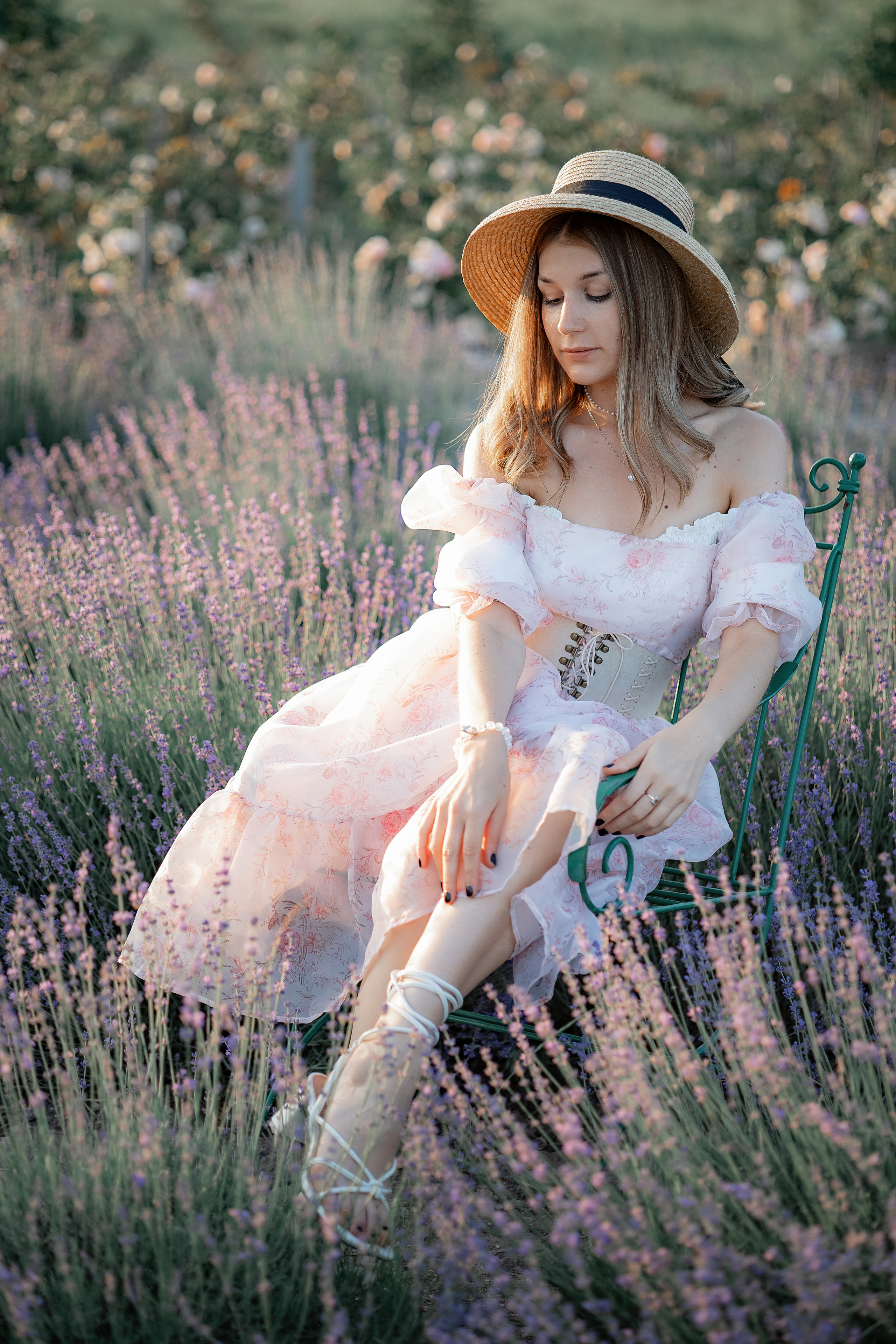Яркая фотосессия в лаванде. Художественный фотограф Анапа Александра Долбикова