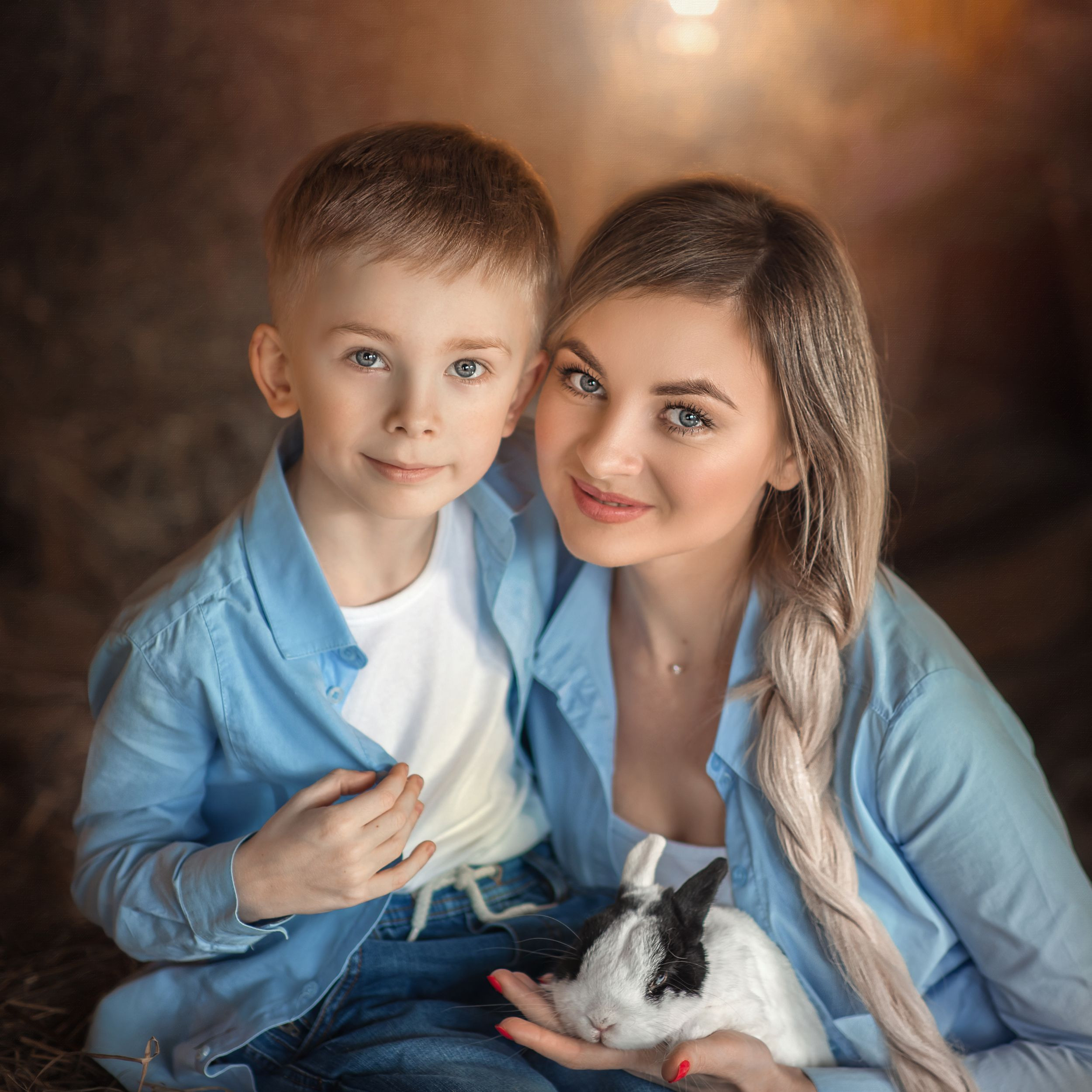 МАМА С РЕБЕНКОМ. Фотограф Москва