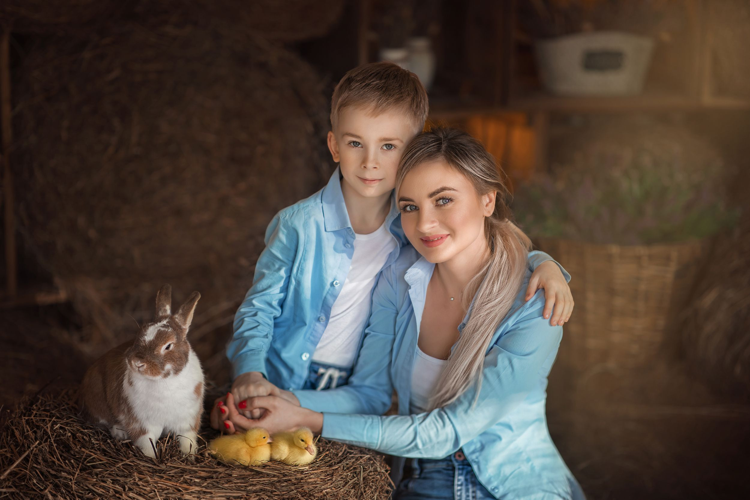 МАМА С РЕБЕНКОМ. Фотограф Москва