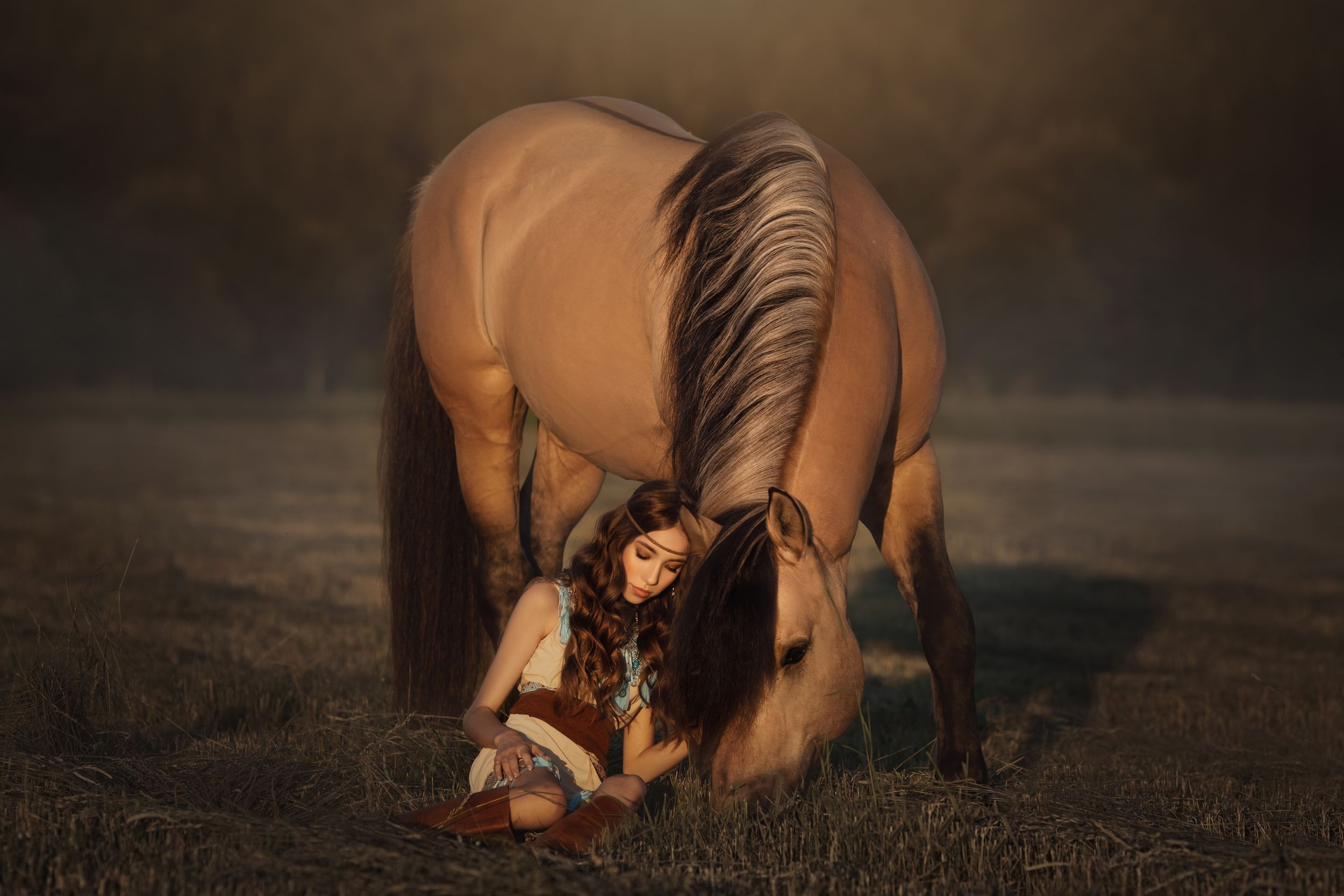 ФОТОСЕССИЯ С ЛОШАДЬМИ. Фотограф Москва