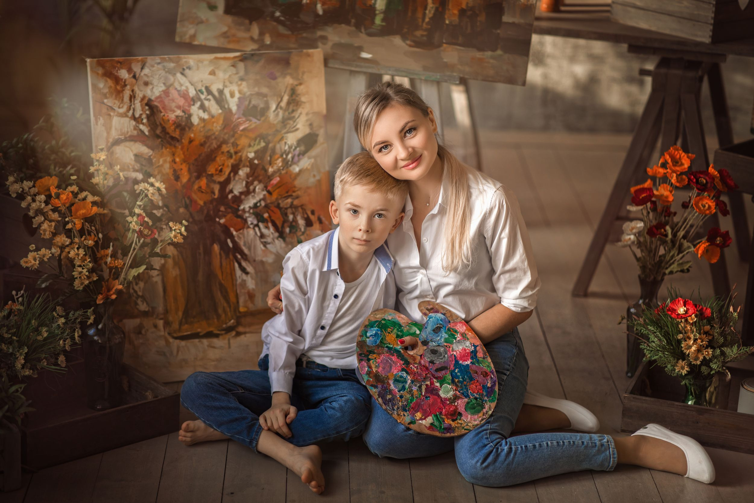 МАМА С РЕБЕНКОМ. Фотограф Москва