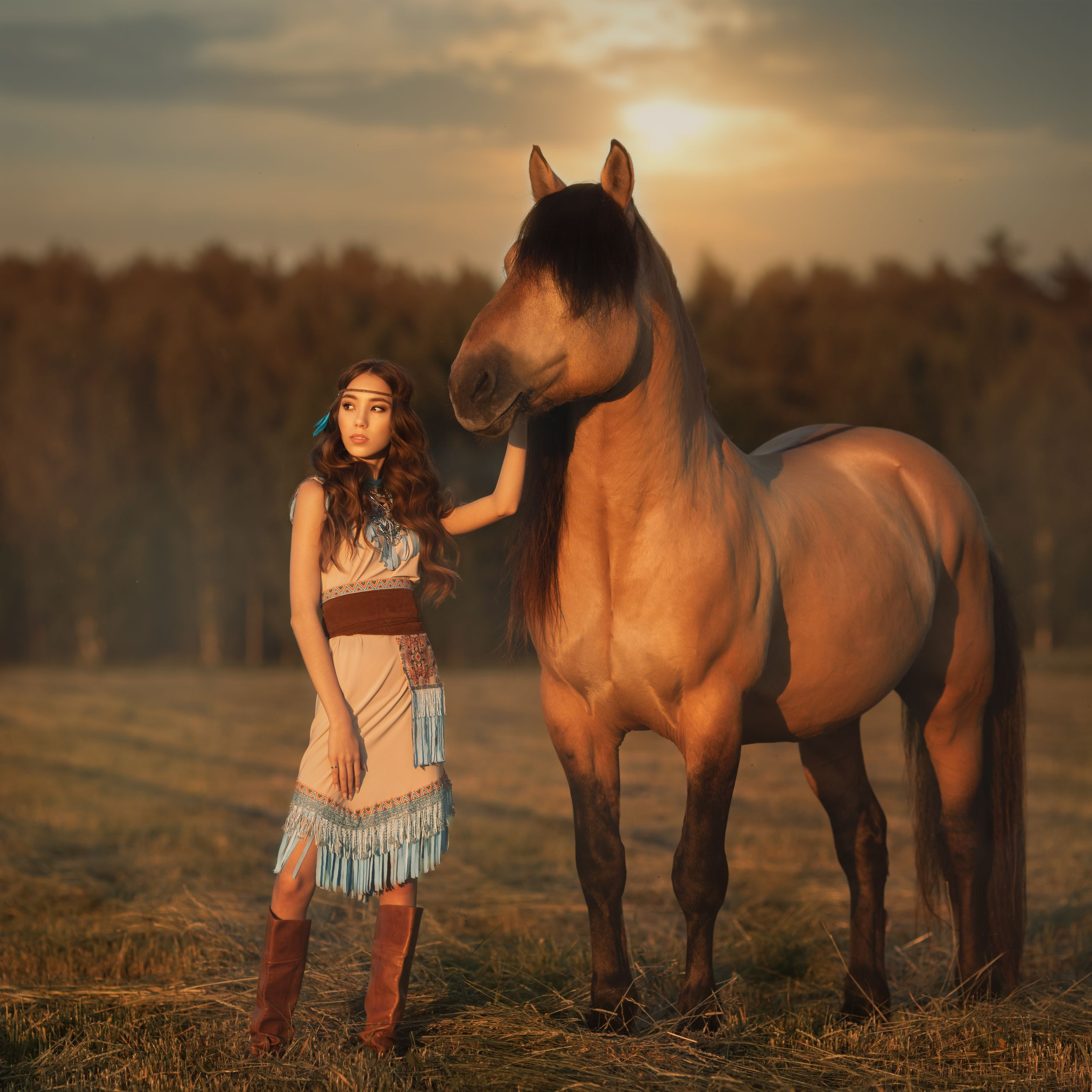 ФОТОСЕССИЯ С ЛОШАДЬМИ. Фотограф Москва