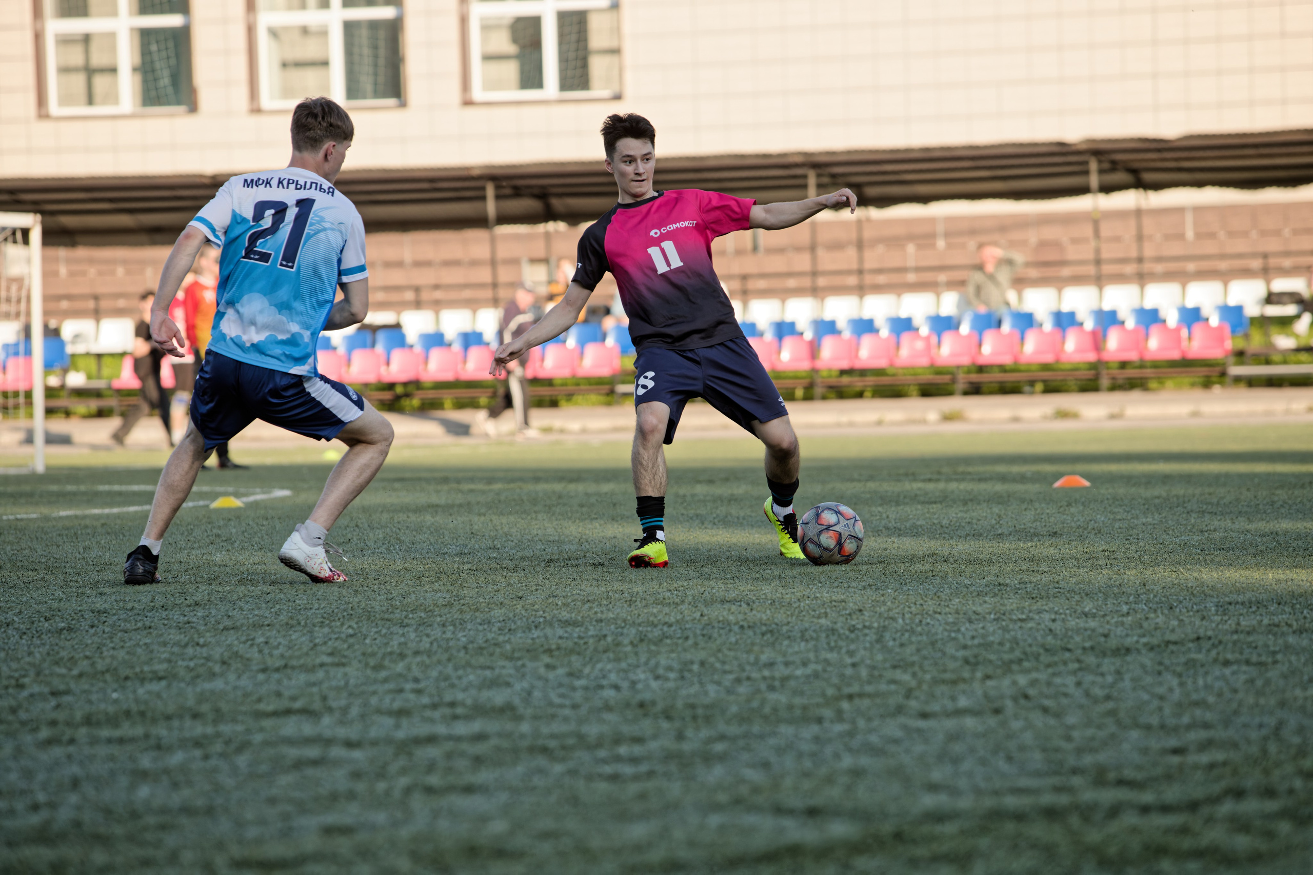 Любительская футбольная лига. Самокат-крылья. 25.06.2025. Репортажный и спортивный фотограф в г. Пермь Зильберг Павел