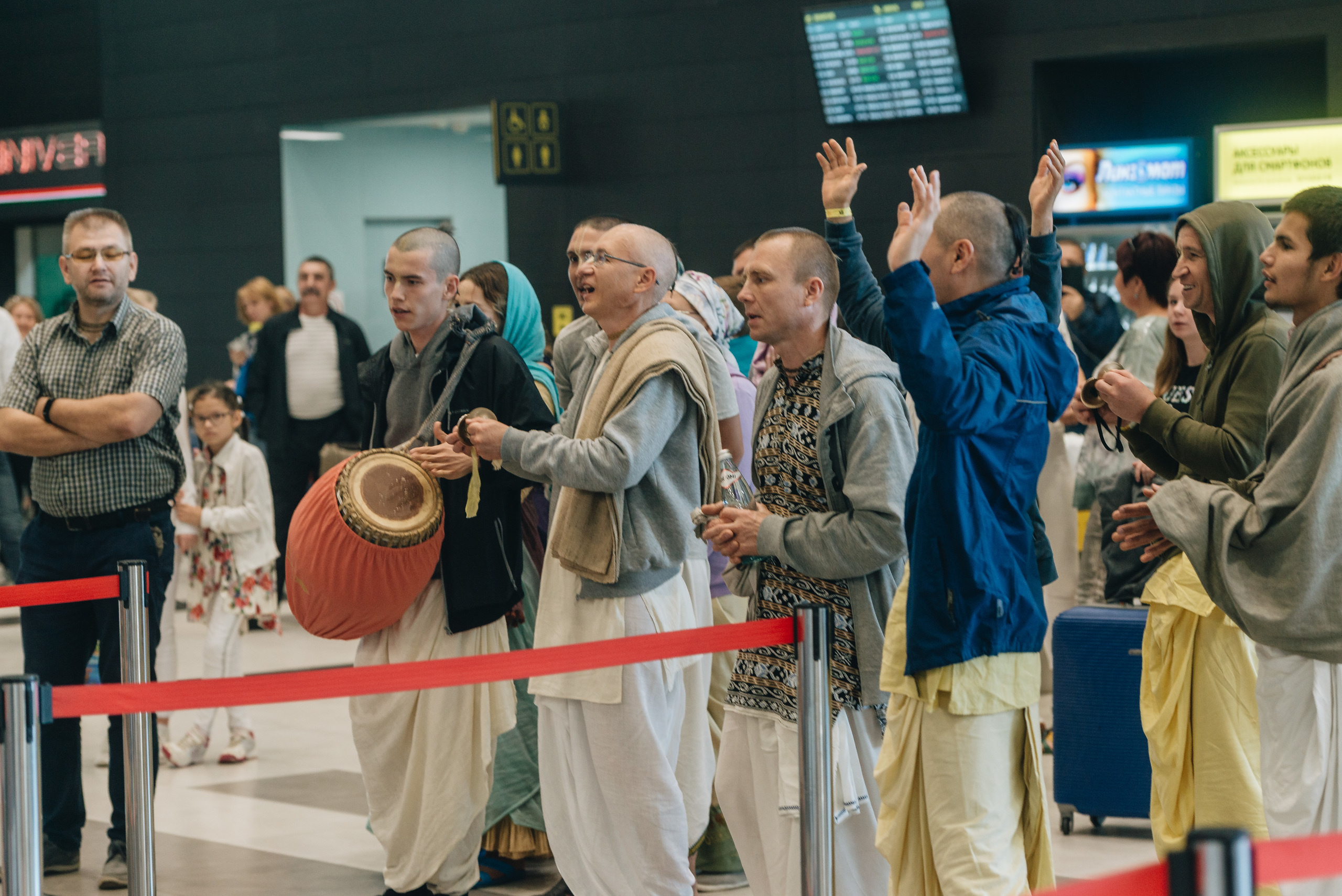 Orchestra in airport. Photo & Video production, in Bishkek, Kyrgyzstan