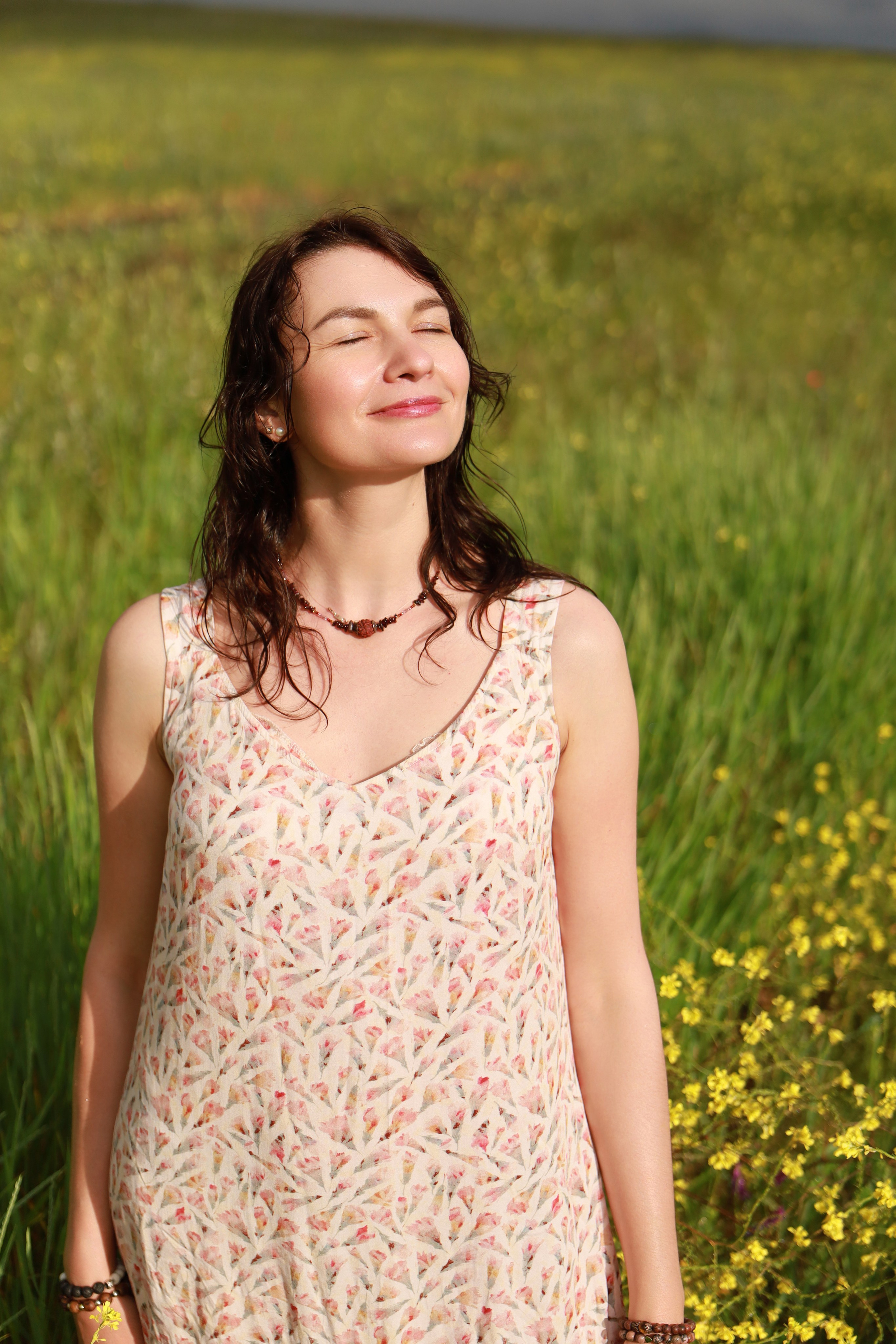 Фотосессия выездная. Ромашки, маки, природа. Фотограф в Крыму Татьяна Барицкая ЕНОТИКА