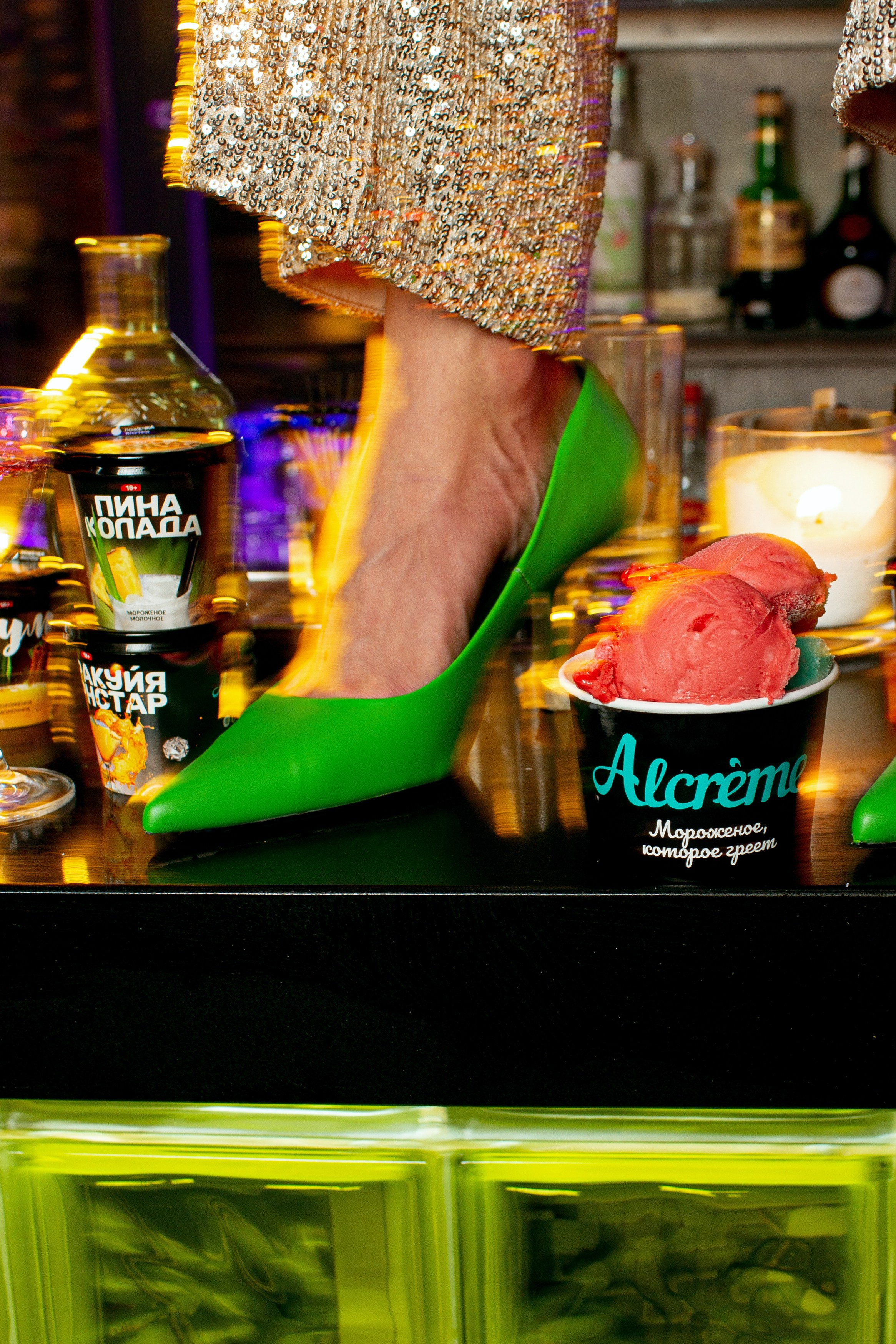 Alcreme campaign NY 2024. Жиркова Ирина — фотограф для брендов в Москве