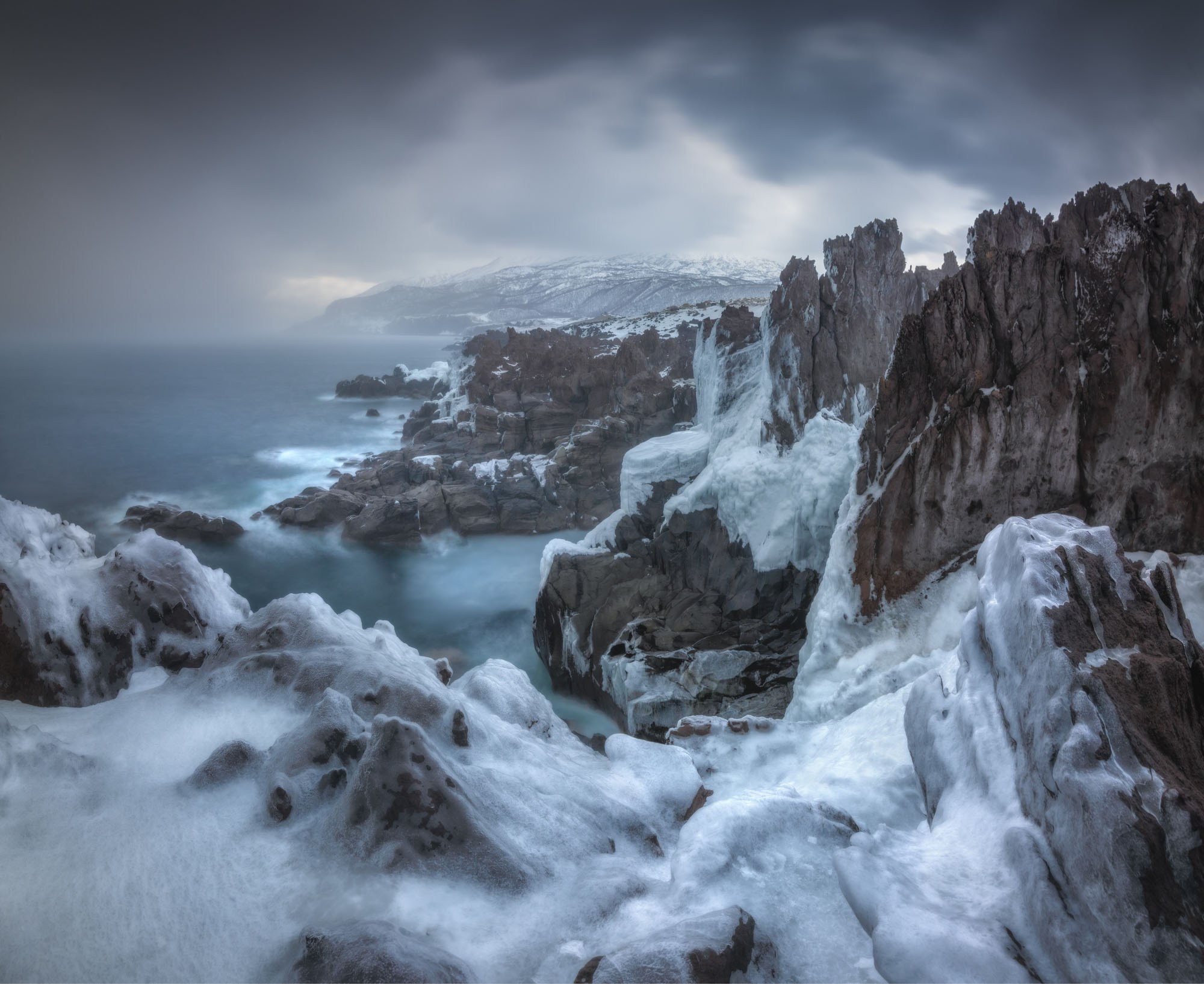 Фотогалерея Зимние Курилы