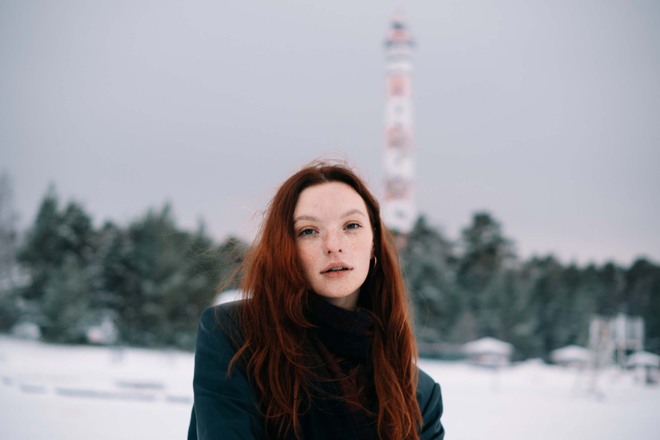 Настя. Съёмка у маяка. Lickord