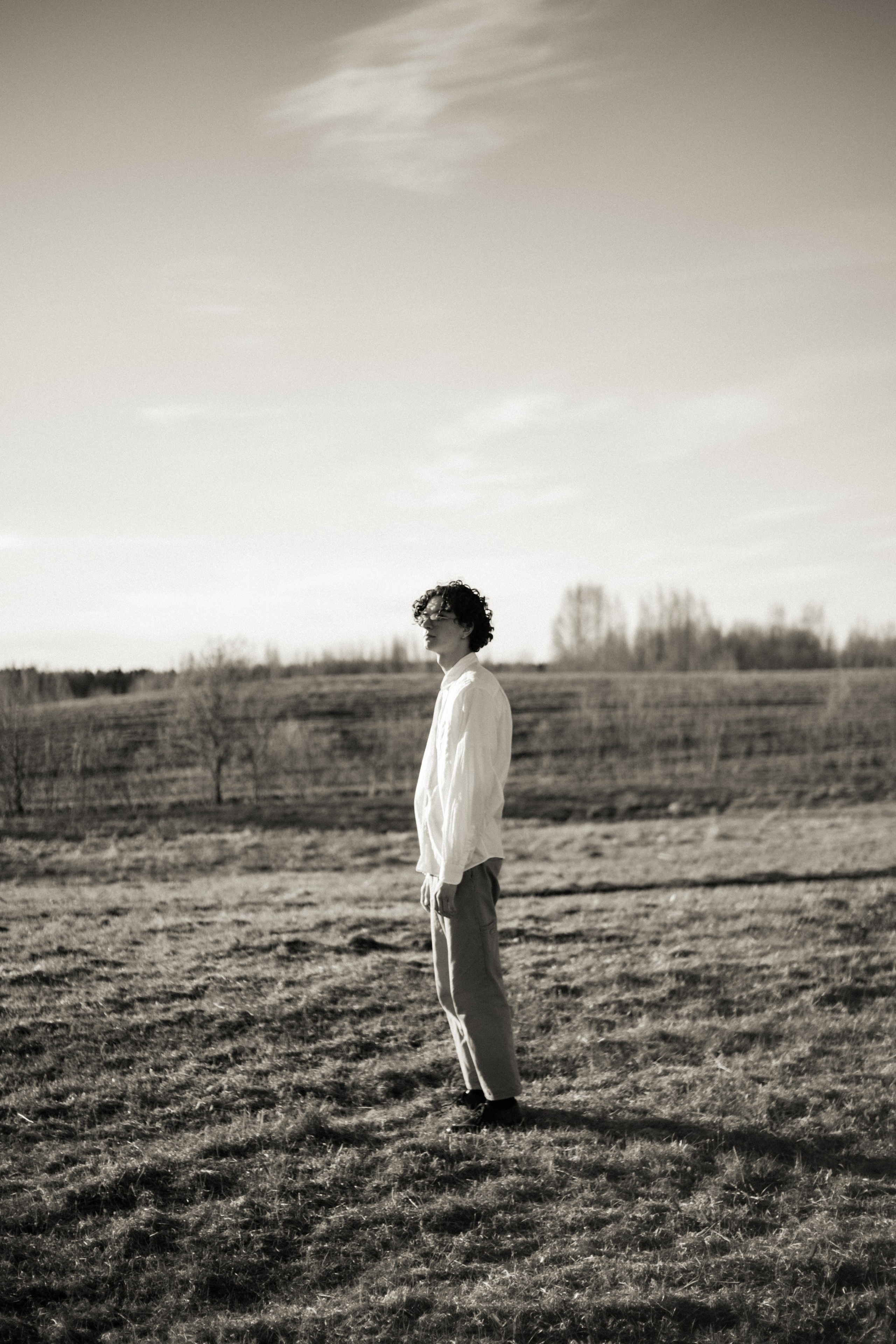 Андрей. Съёмка в поле. Lickord