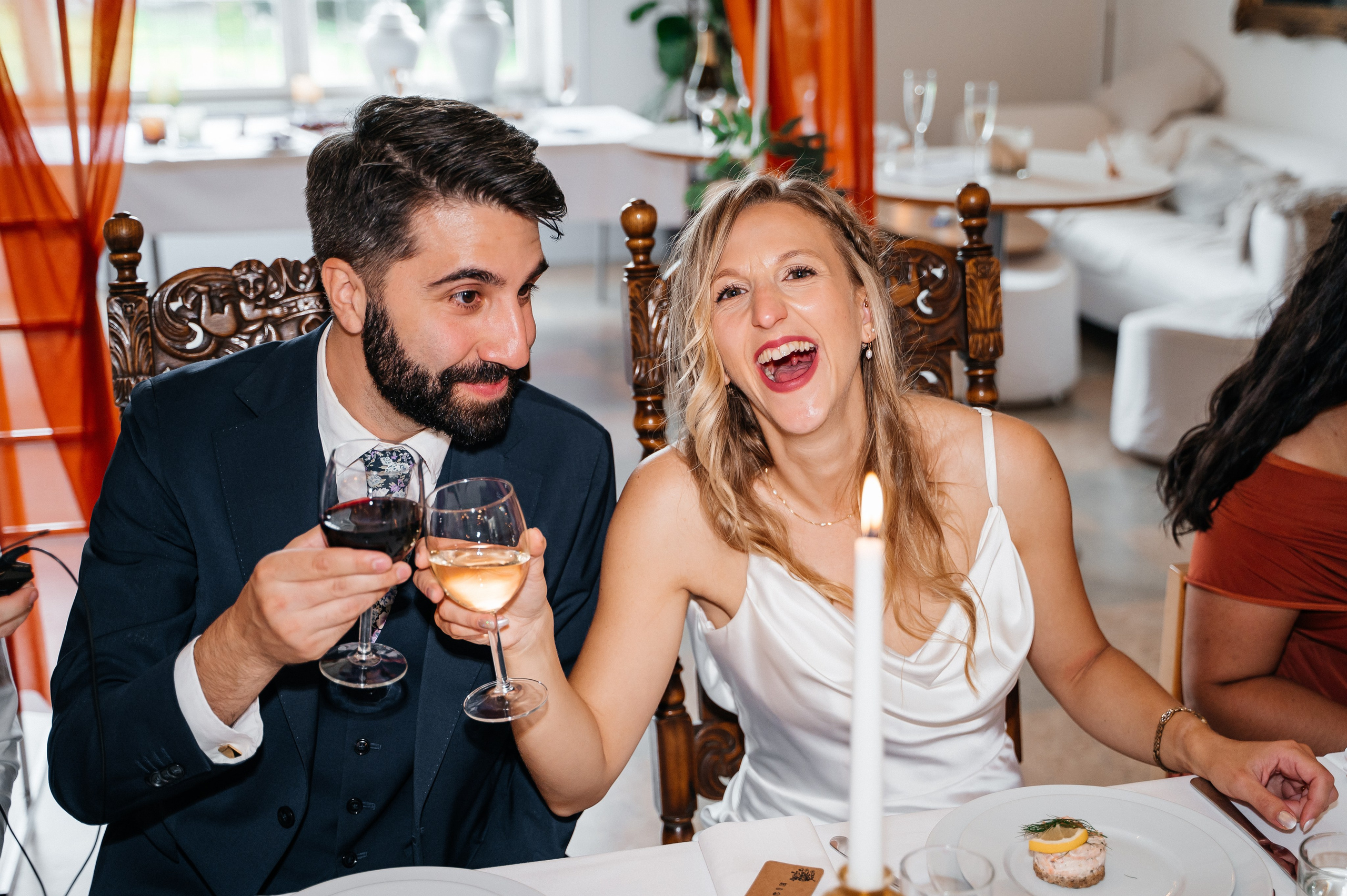 Wedding in Gothenburg at Norges Hus | Christina & Joaquim. Bröllops- och familjefotograf i Halmstad | Valentina