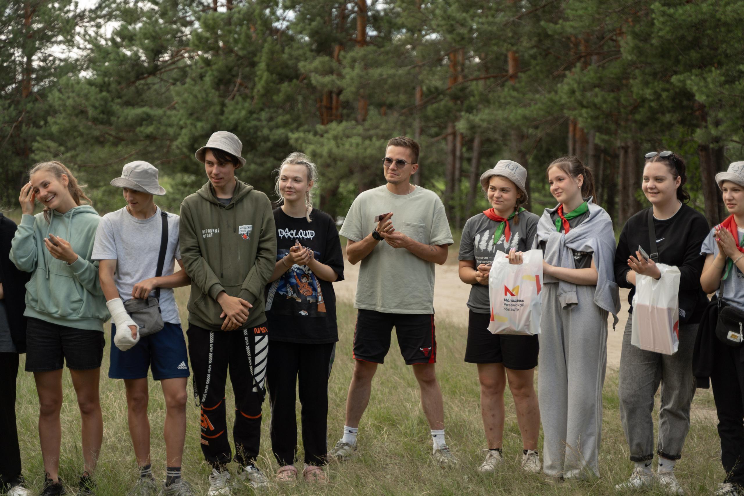 Эко-сборы добровольцев «О! Пушка» в национальном парке «Мещерский» 2024. Фотограф Надежда Погребняк | Рязань | Москва