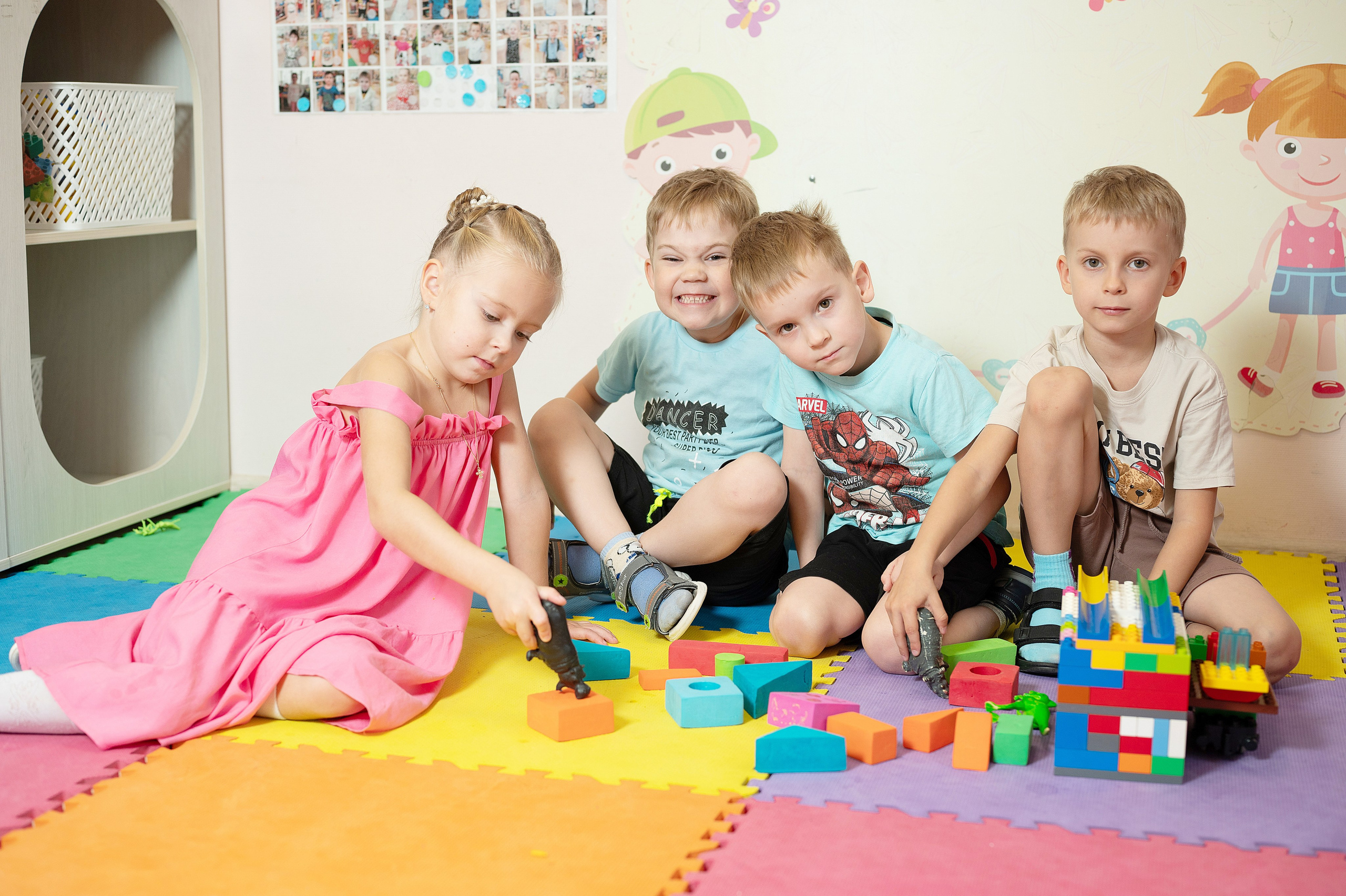 Группа «Затейники» съемка в садике. Фотограф новорожденных, семейный детский в Тюмени Татьяна Морозова