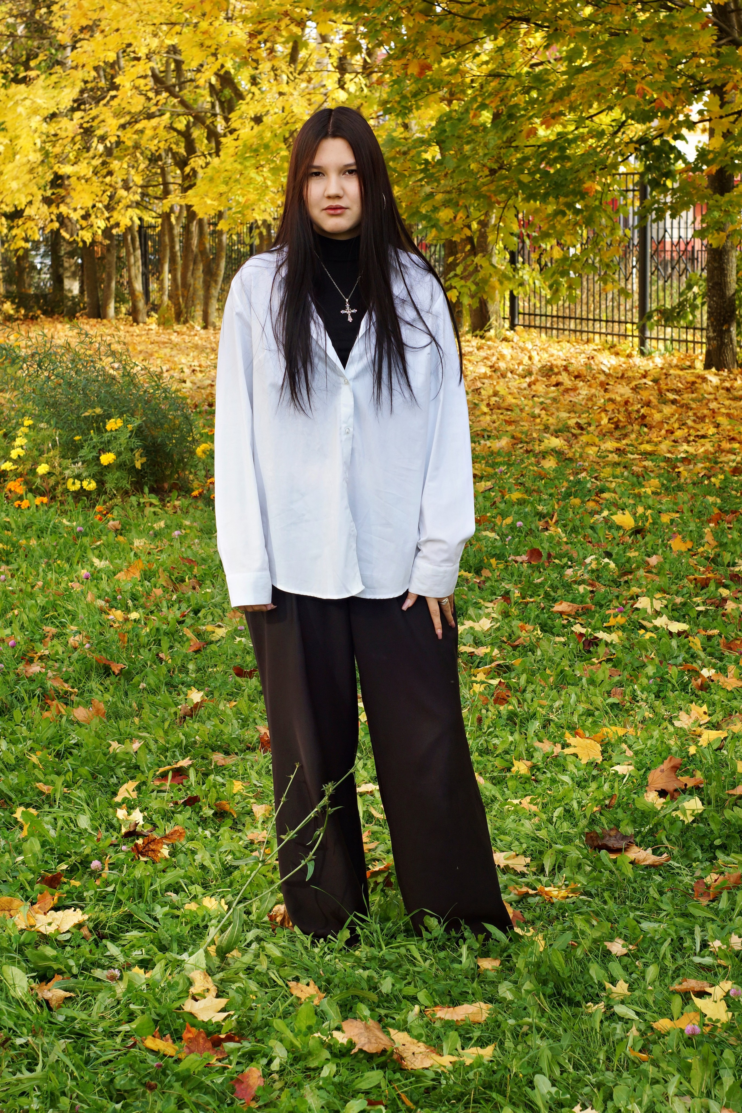 Осенняя фотосессия в школе г. Йошкар-Ола