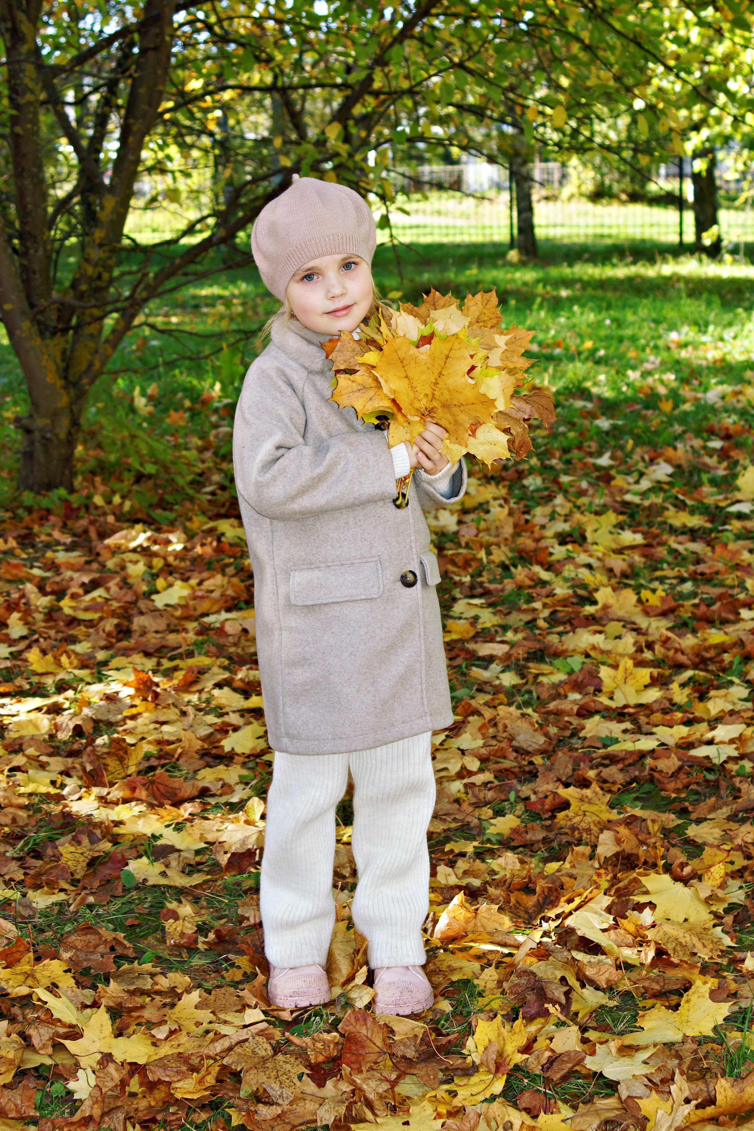 Осенняя фотосессия в детском саду г. Йошкар-Ола