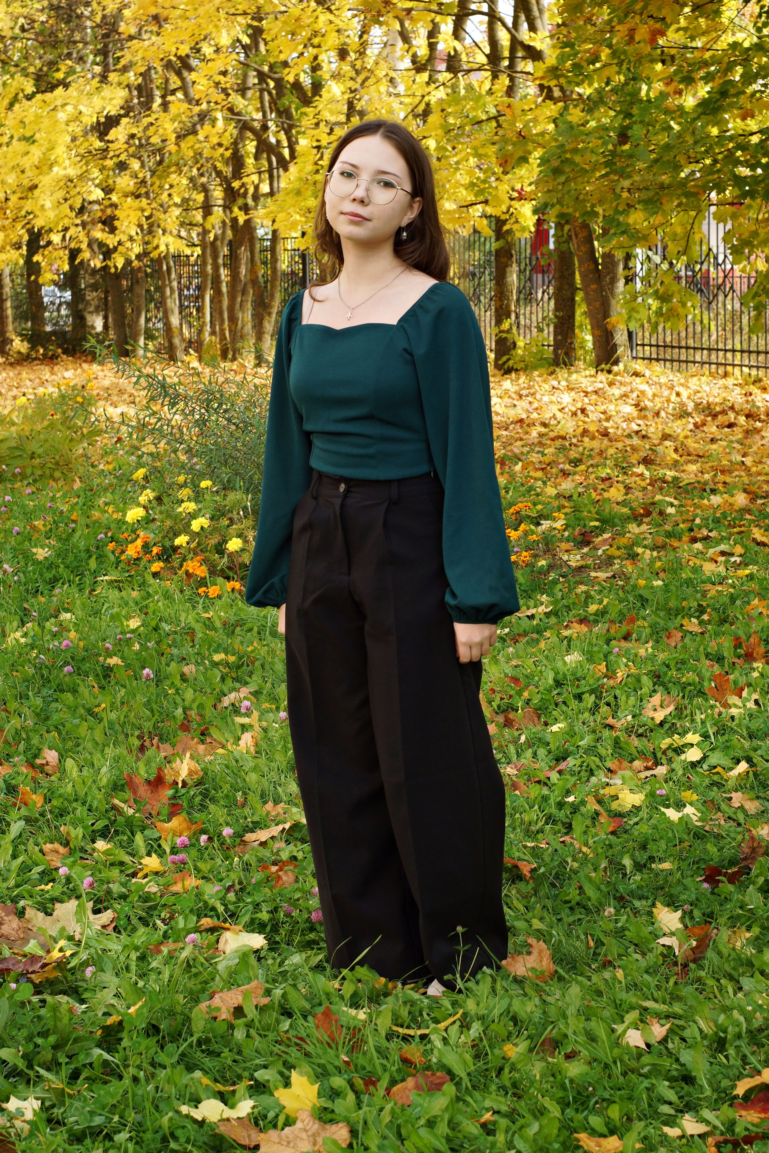 Осенняя фотосессия в школе г. Йошкар-Ола