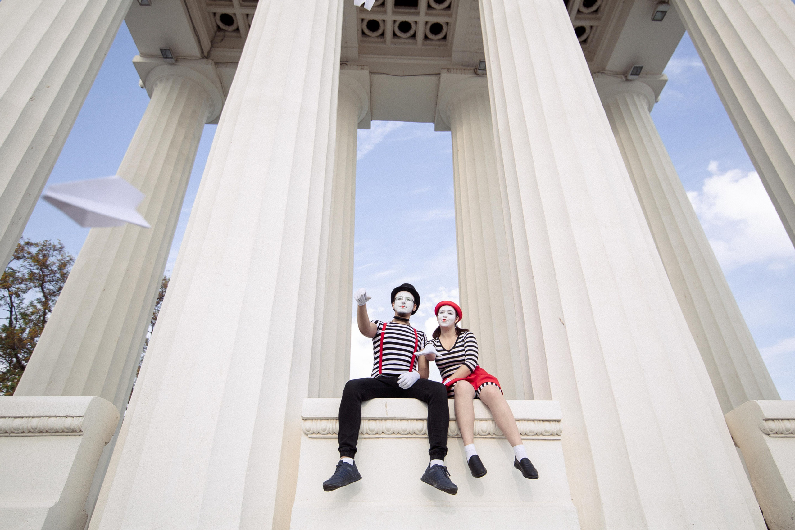 Мимы. Фотограф Крохин Олег