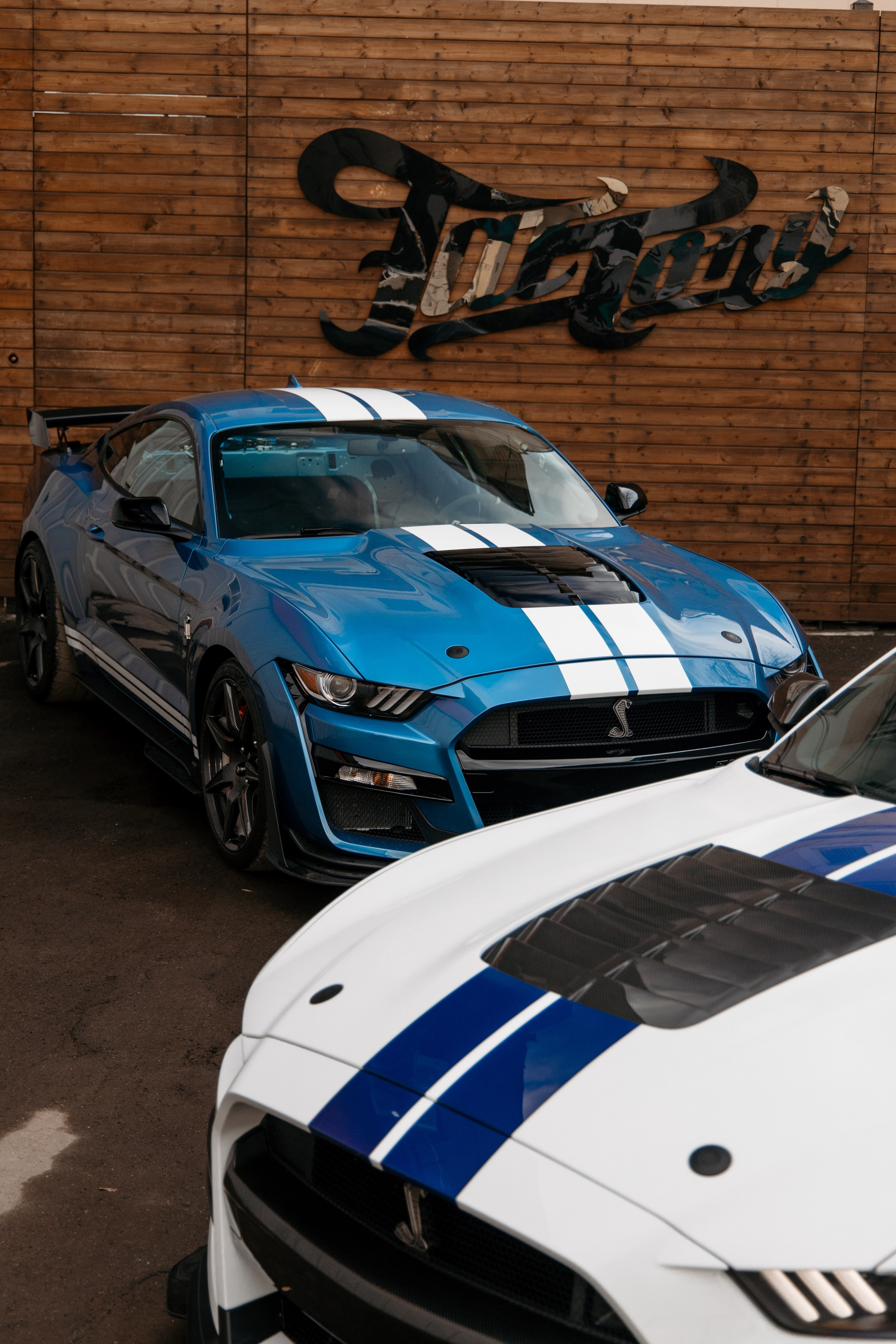Mustang Shelby GT500 X2. DeLorein