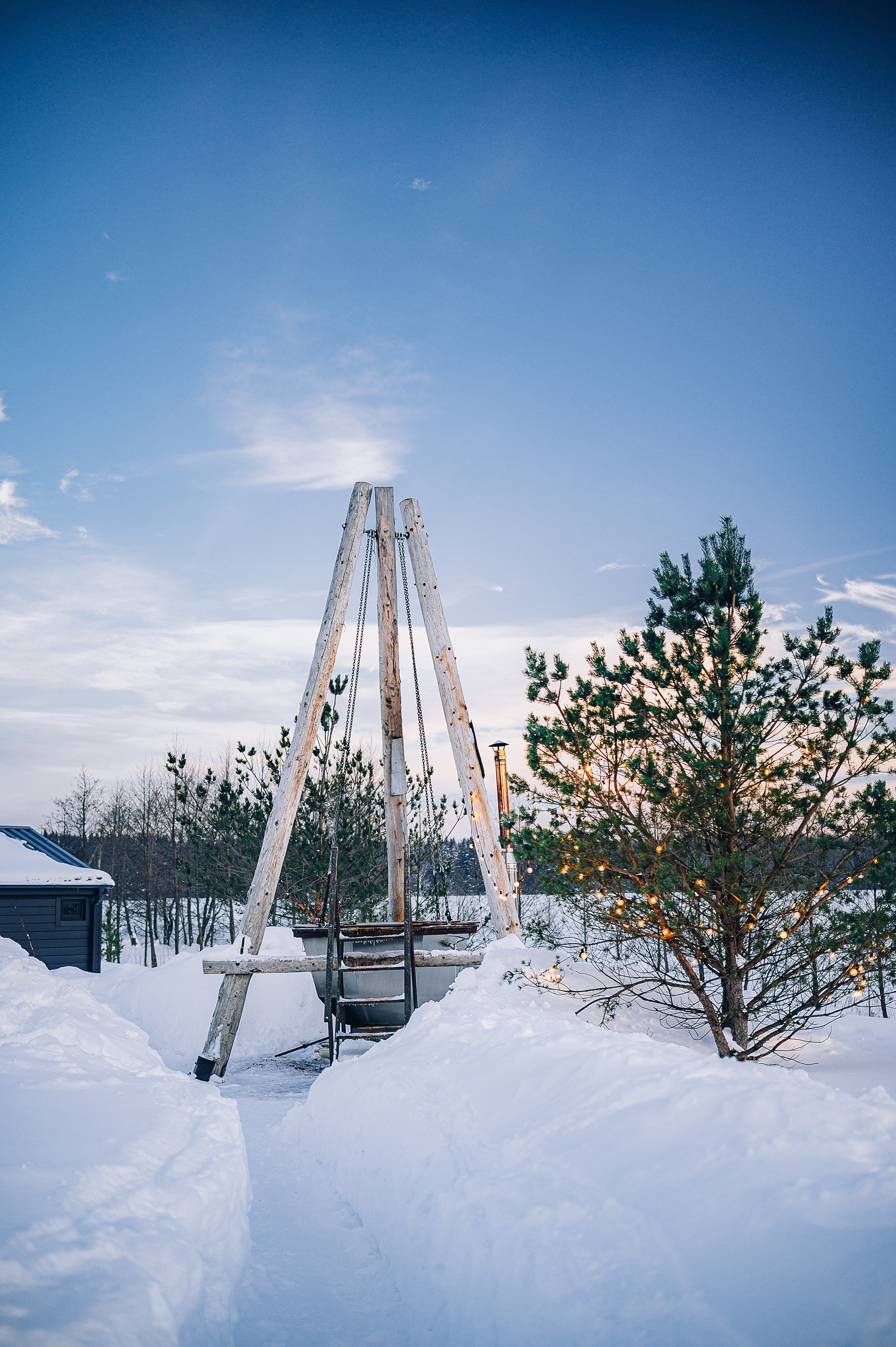База отдыха «Заазяково», Марий-Эл, февраль 2024. Фотограф Александр Золотых