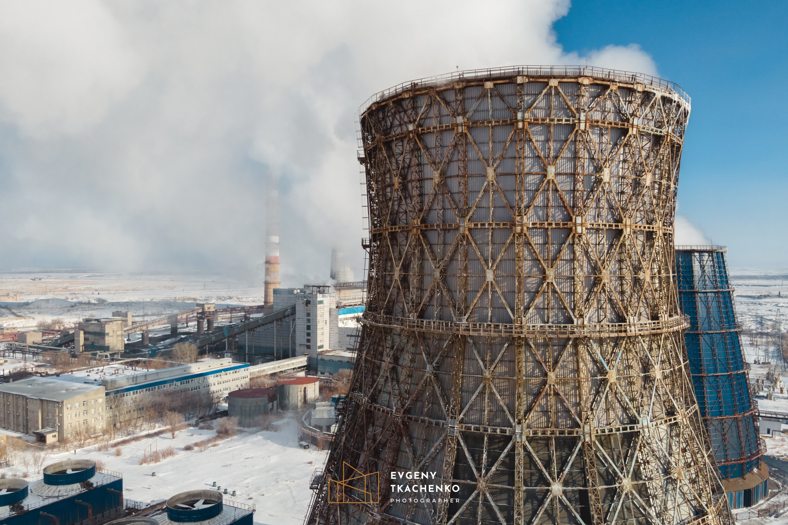 Карагандинская ТЭЦ-3. Архитектурный и интерьерный фотограф в Казахстане