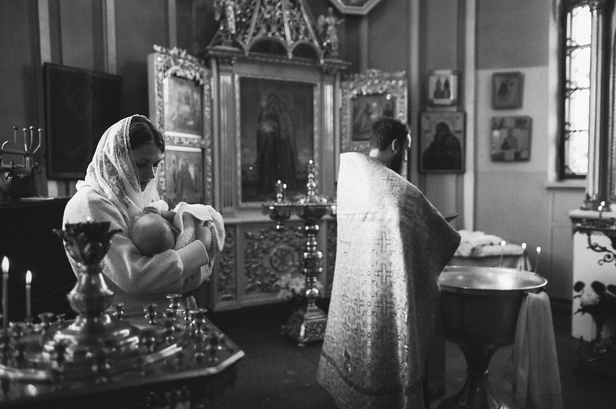 Крещение Любочки. Семейный и свадебный фотограф в Санкт-Петербурге Яна