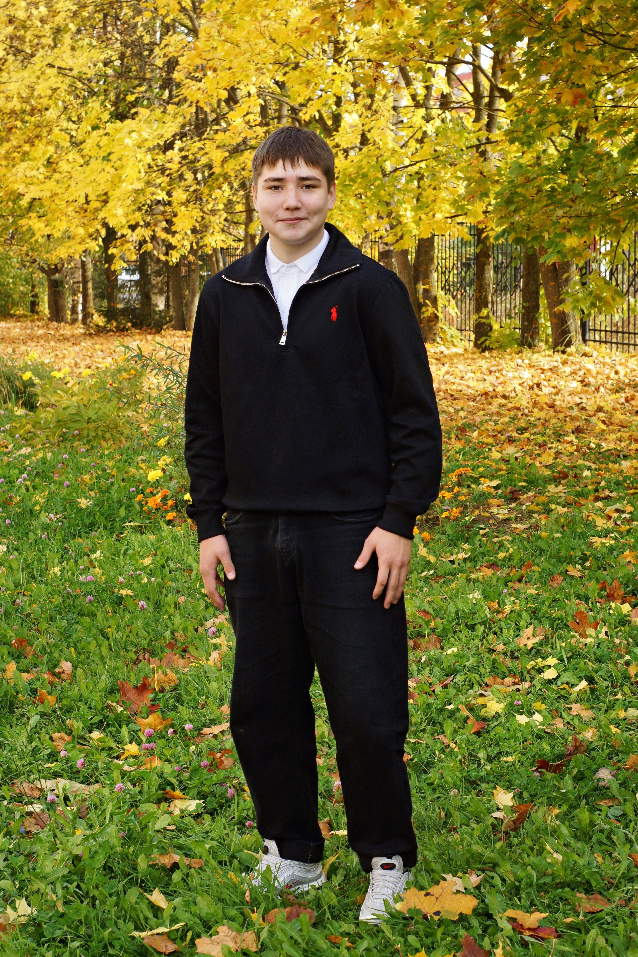 Осенняя фотосессия в школе г. Йошкар-Ола