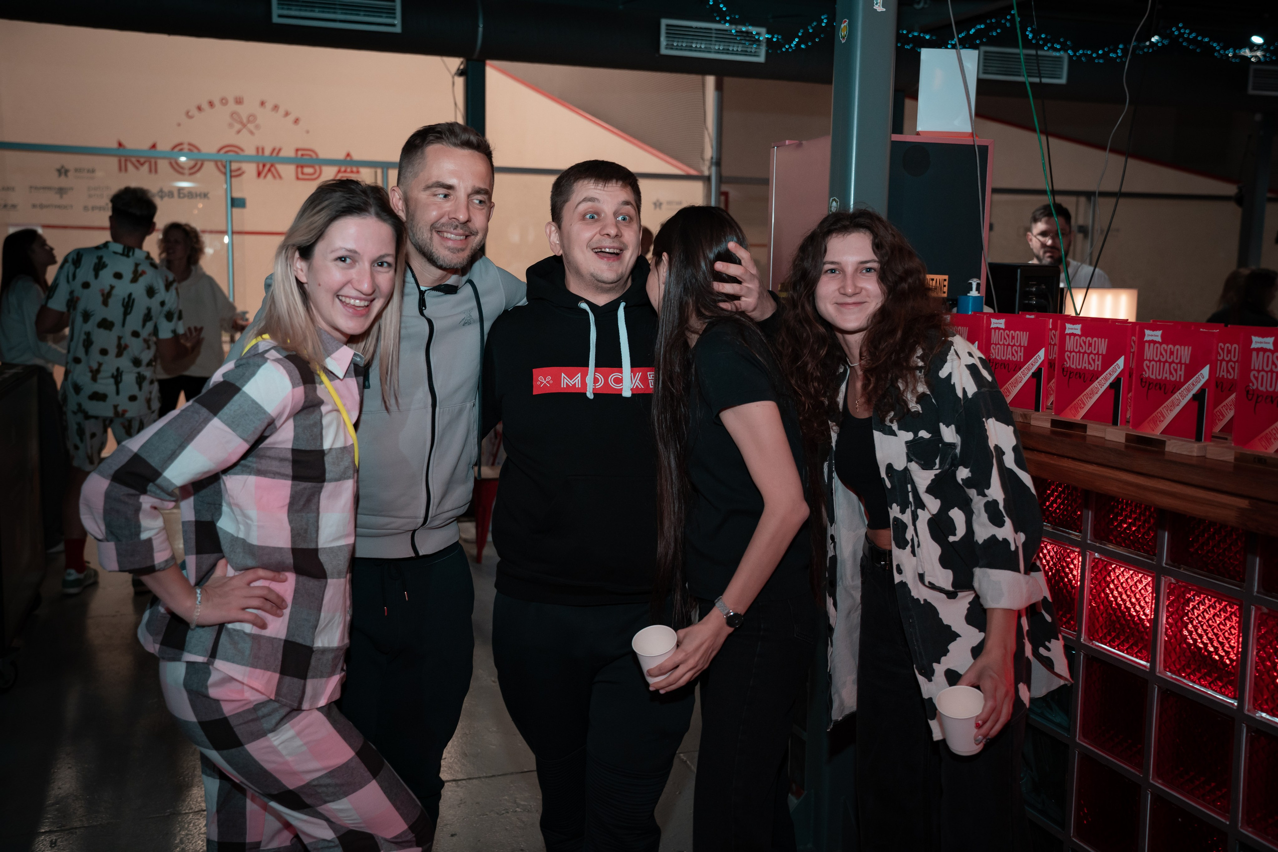 Вечеренка Moscow SQUASH OPEN 2024. Фото / Видеосъемка в Москве