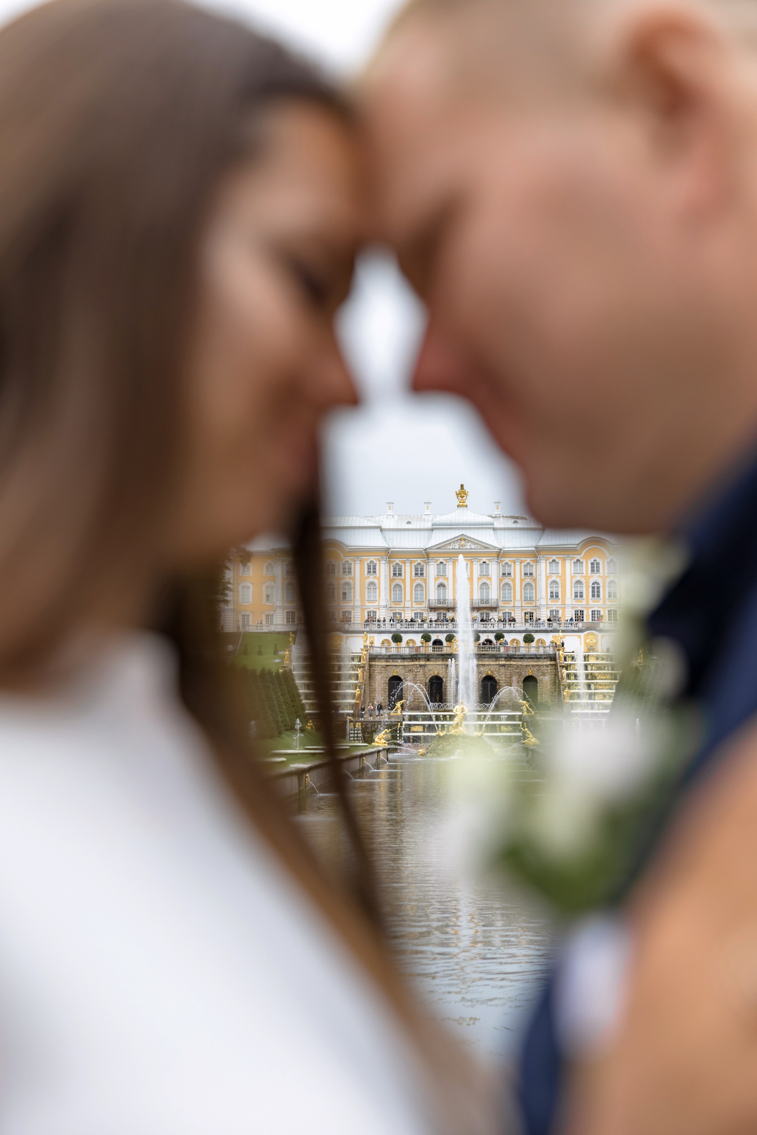 Свадебная прогулка Алены и Миши. Свадебный и портретный фотограф в Санкт-Петербурге Надежда Чечулина