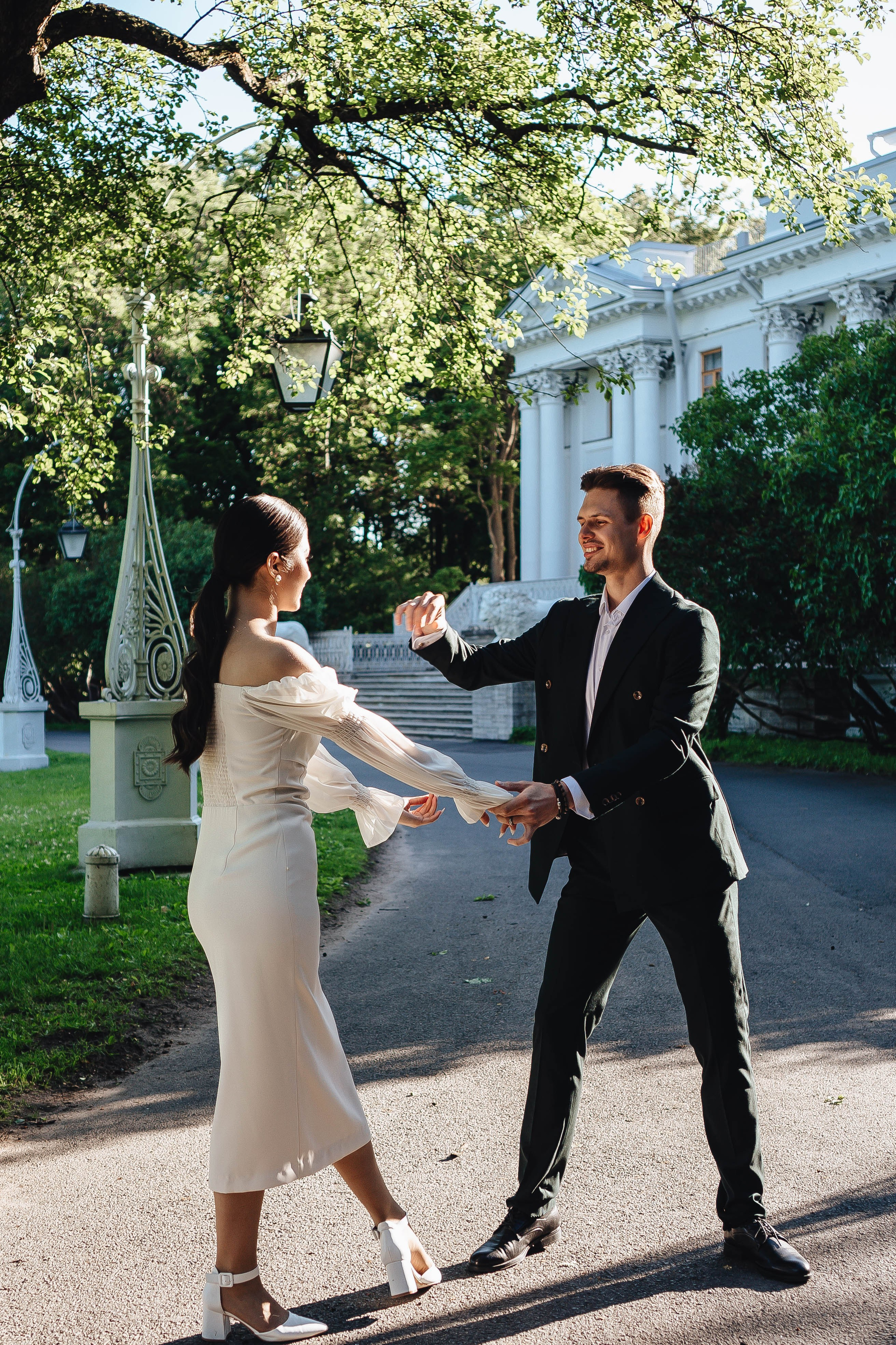 СВАДЕБНАЯ СЬЕМКА НА РАССВЕТЕ НА ЕЛАГИНОМ ОСТОРОВЕ. Профессиональный фотограф, Санкт-Петербург — Виктория Богомолова