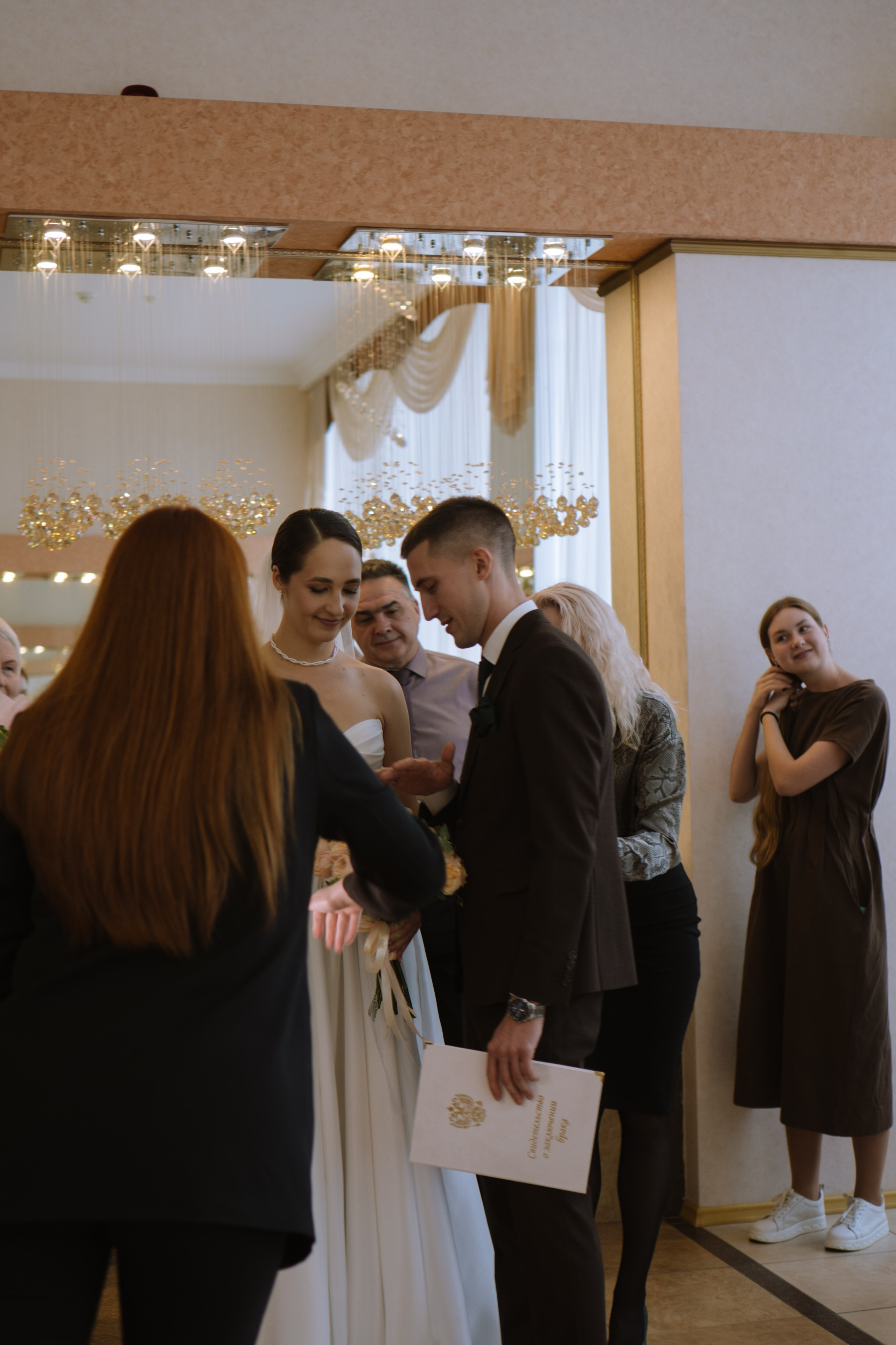 РЕПОРТАЖНАЯ СЬЕМКА В ЗАГСЕ. Профессиональный фотограф, Санкт-Петербург — Виктория Богомолова