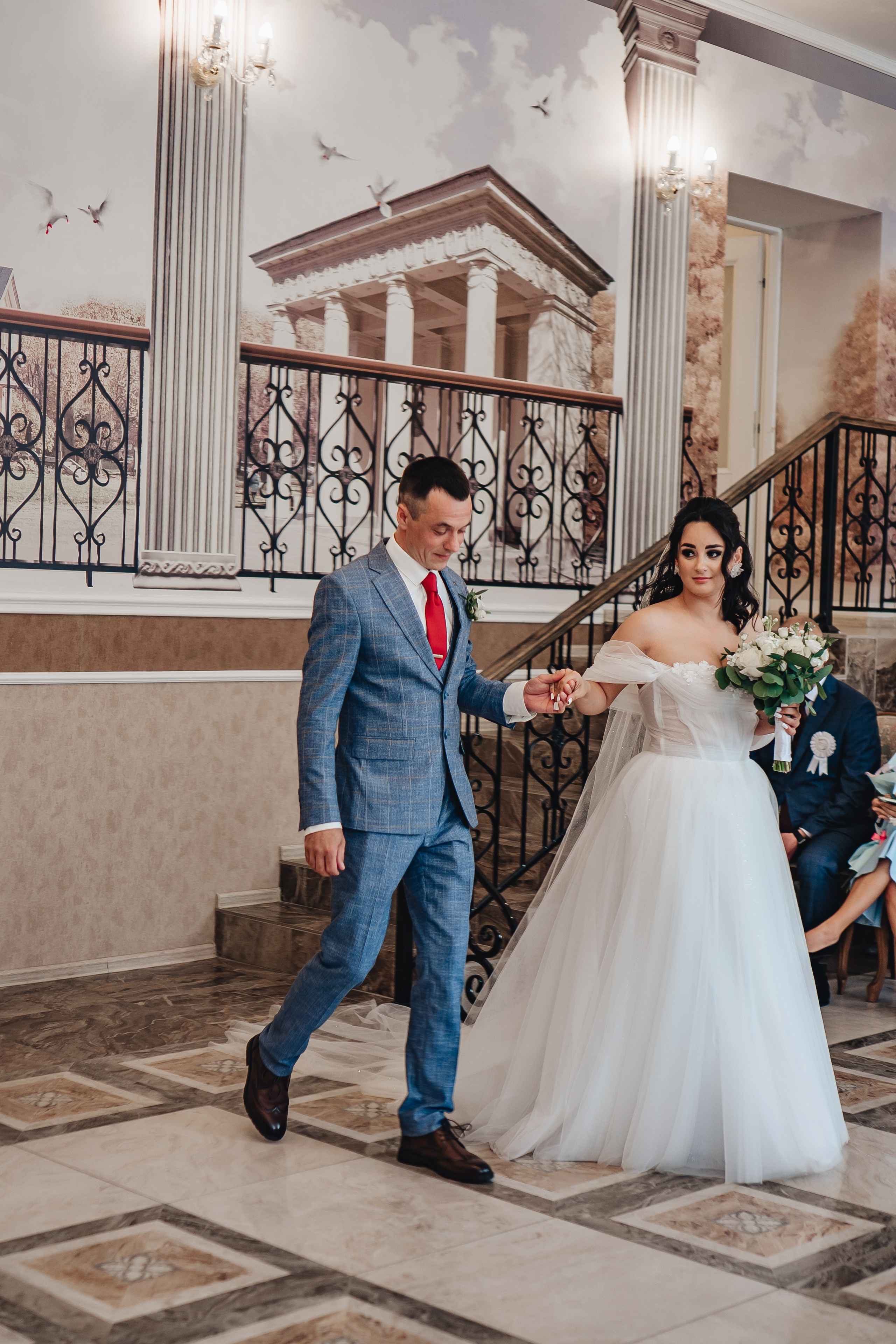 СВАДЕБНАЯ СЬЕМКА В ЗАГСЕ НА МОСКОВСКОМ ПРОСПЕКТЕ. Профессиональный фотограф, Санкт-Петербург — Виктория Богомолова