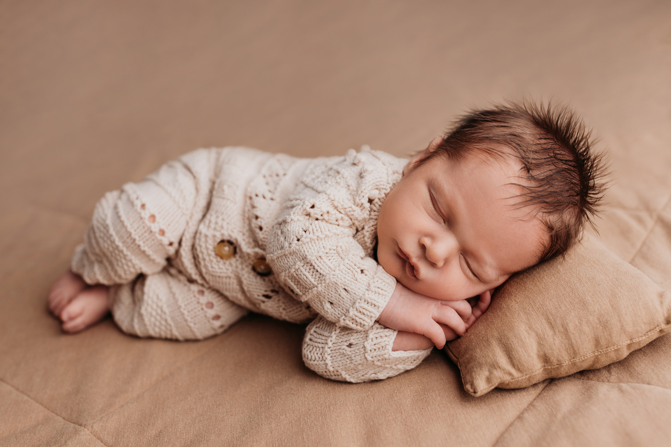 Фотосессия новорожденного в БОХО стиле. Фотограф новорожденных в г. Барнаул Ренпенинг Катерина