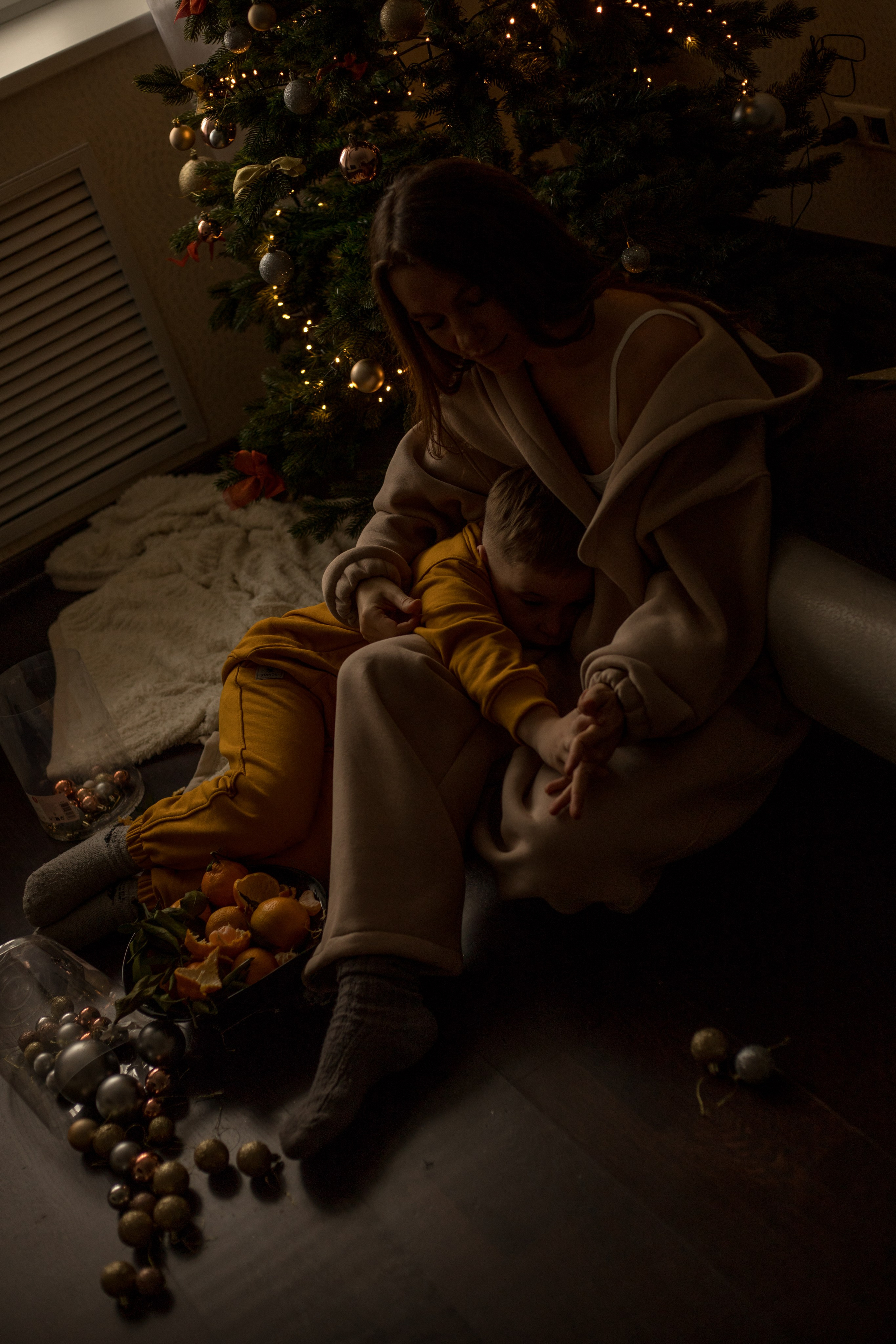 Новогодняя домашняя съемка в Тюмени. Венера Гайн. Репортажный фотограф  Тюмень. Обучение фотографии с 0