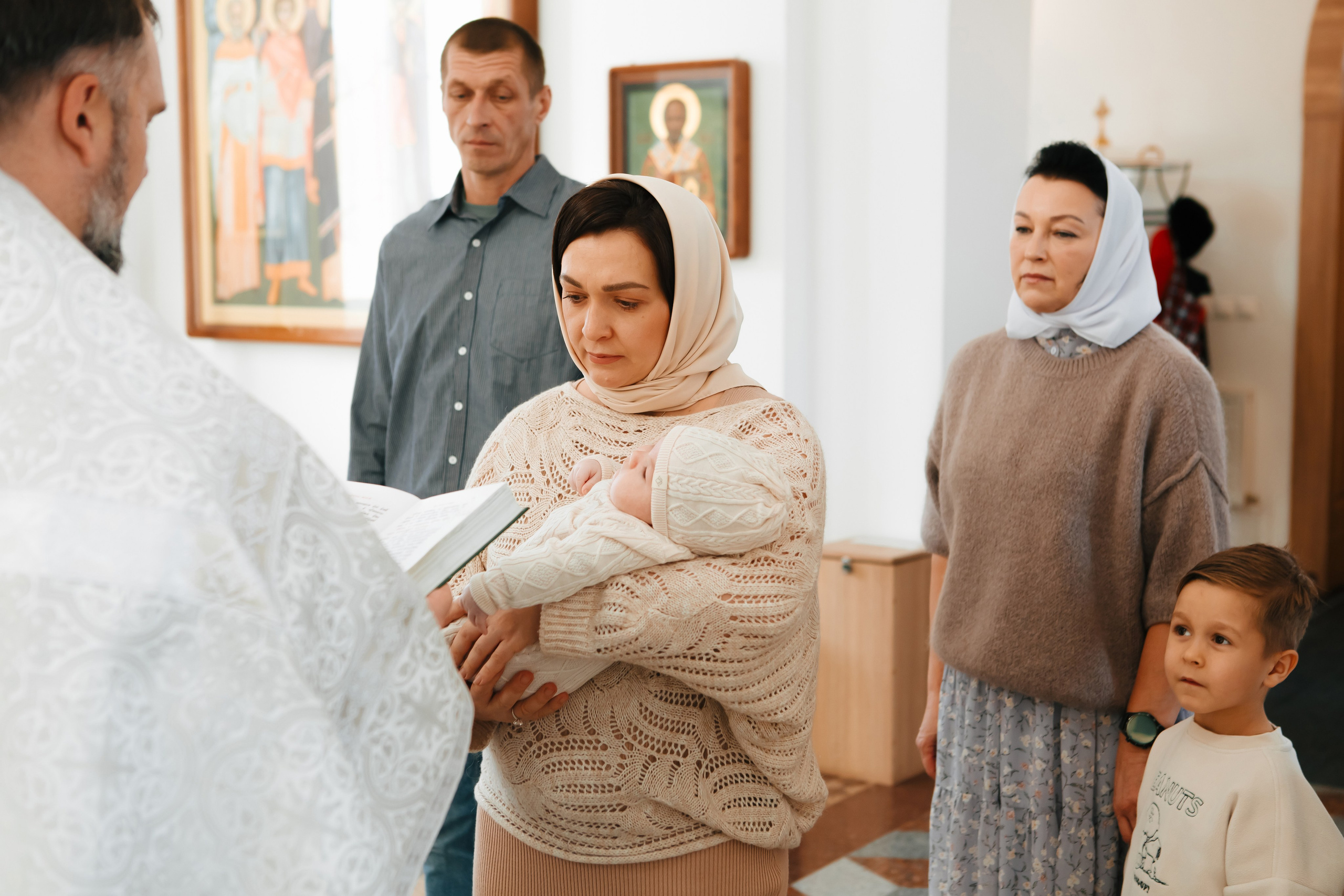 Крестины Давида. Фотограф Александра Рышкова