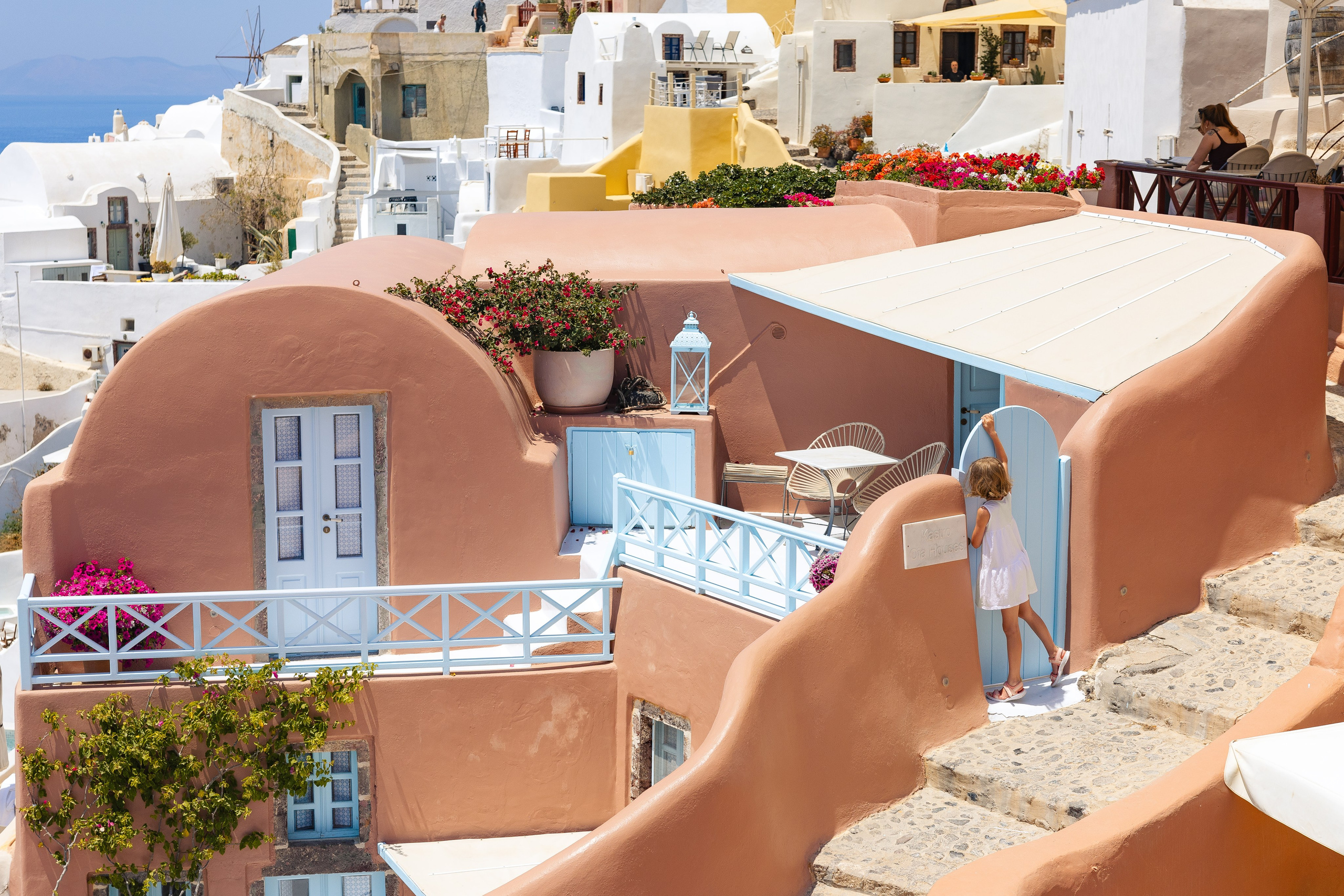 Санторини. Фото департамент круизного лайнера Астория Гранде