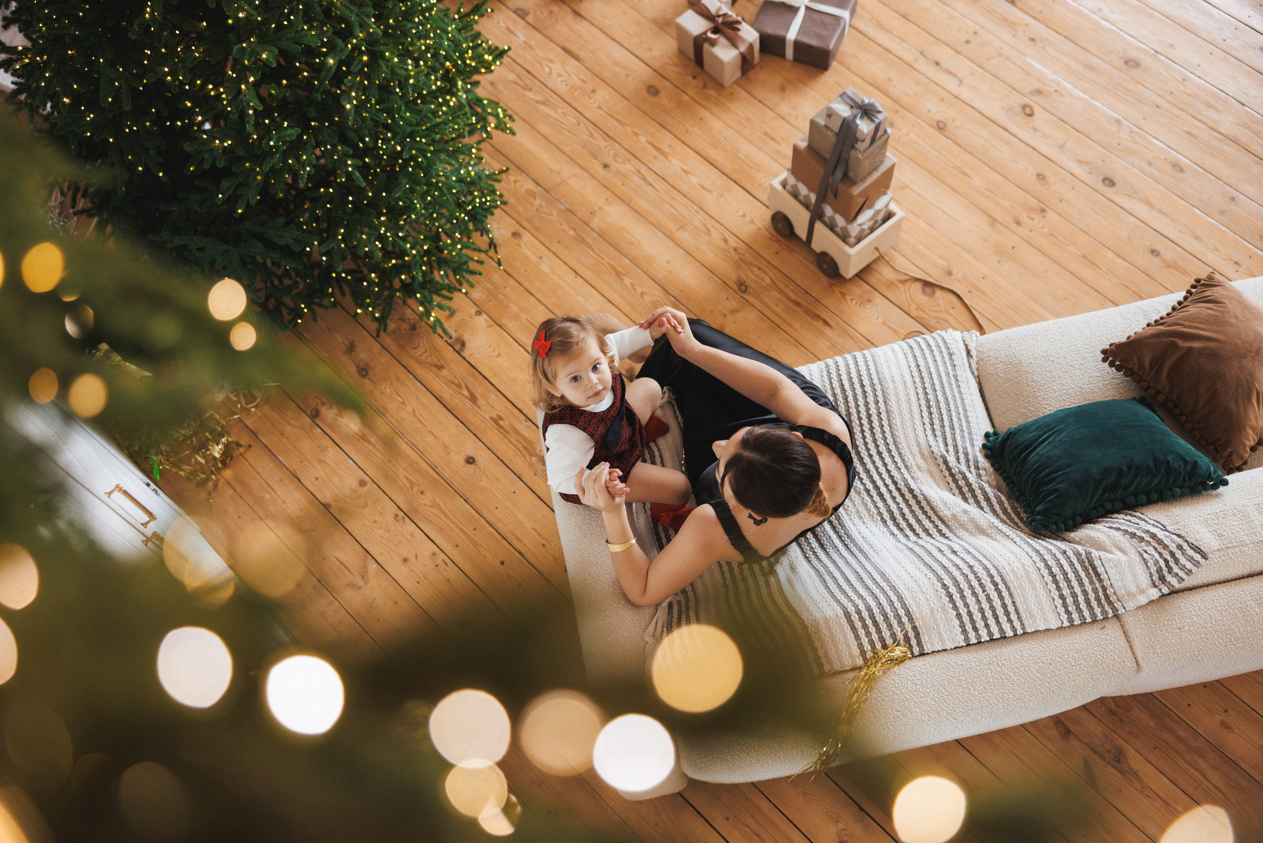 Новогодняя фотосессия в фотостудии «Space JOBS» , город Краснодар. Семейный и детский фотограф в Краснодаре Анна Трашкова