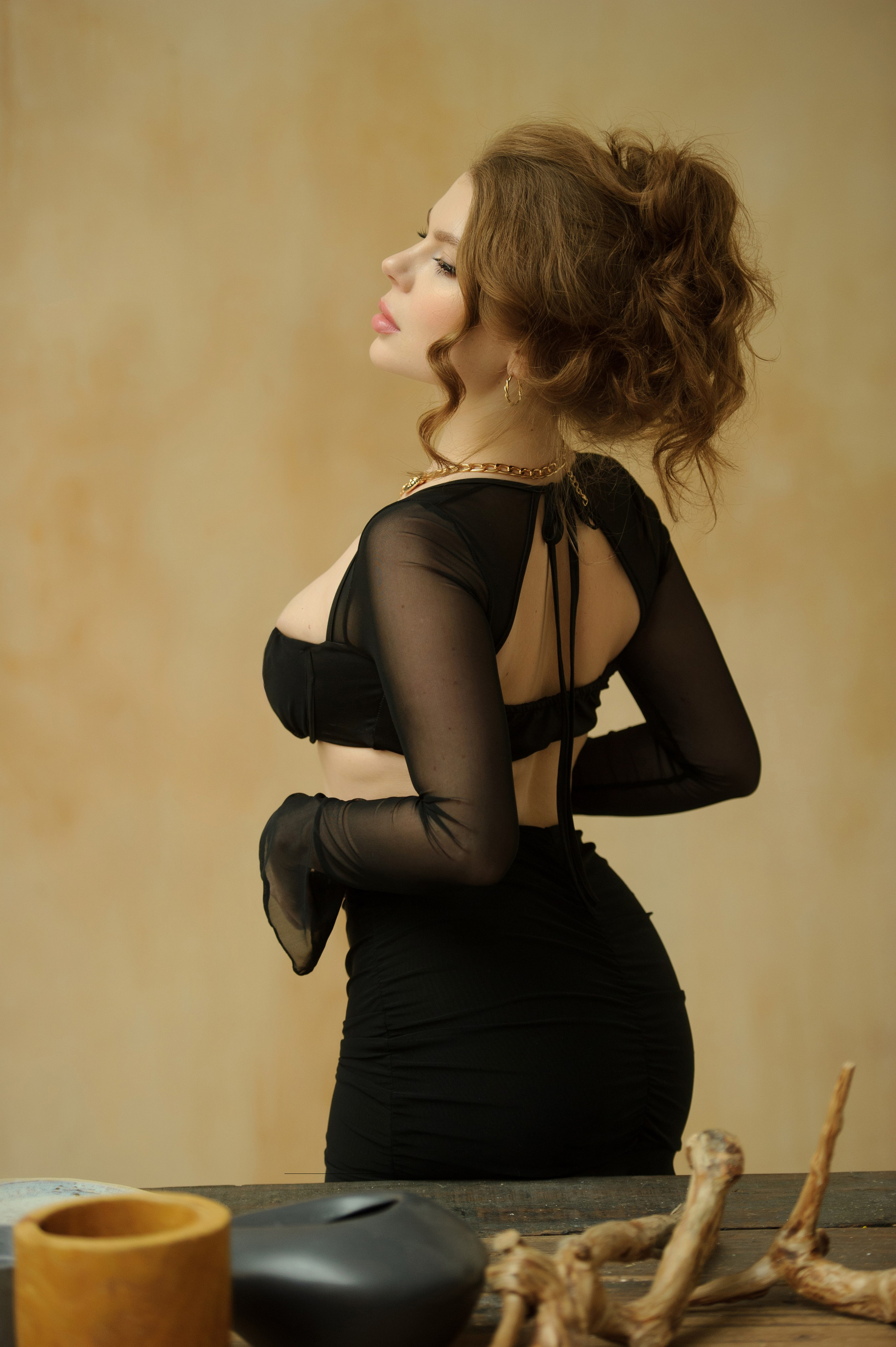 Фотосессия в тематических образах. Александр Mr.Brass — фотографирую женский портрет в Москве