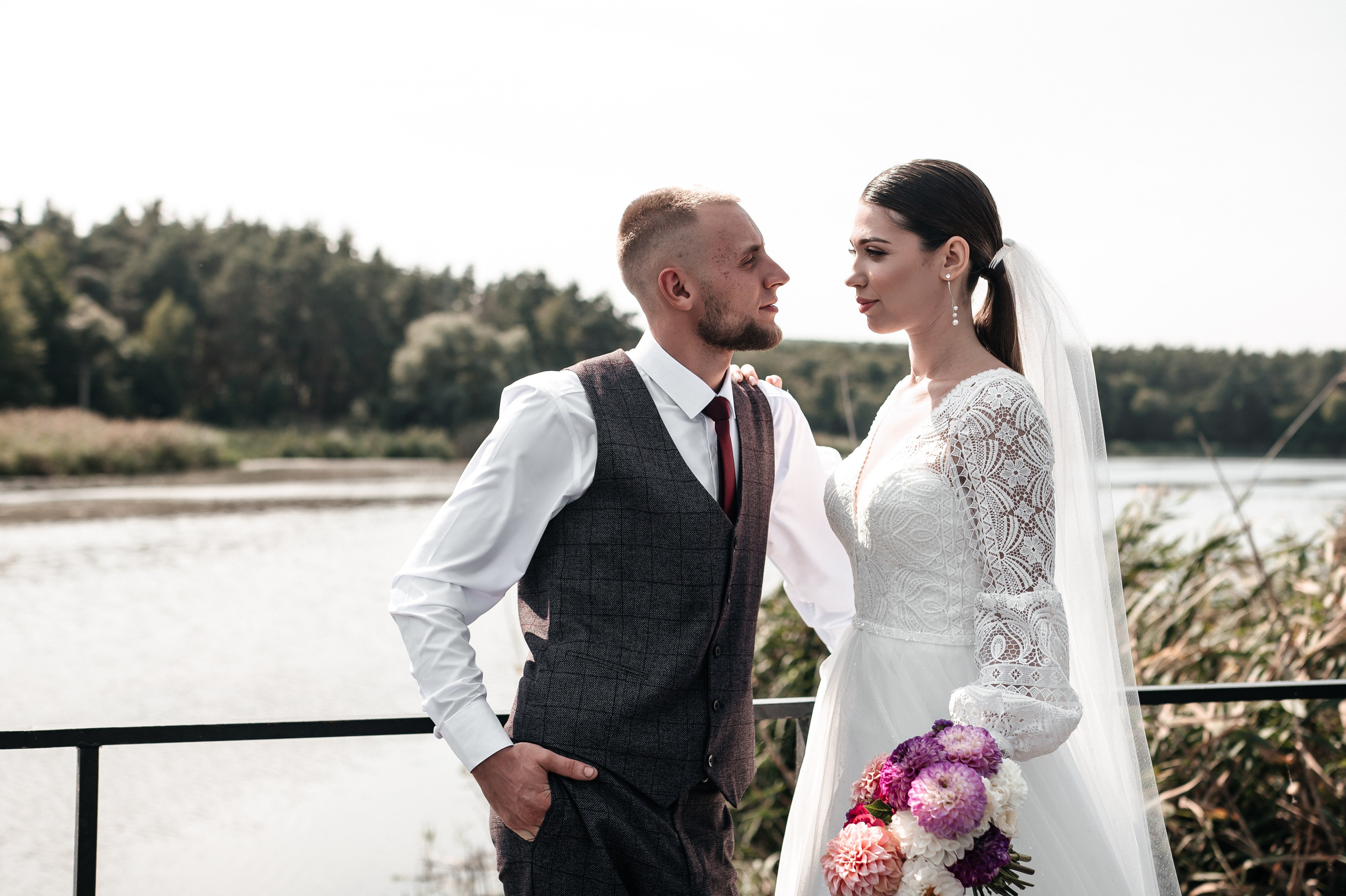 Максим и Наталья. Сборы, прогулка. Фотограф Екатерина Бочарникова