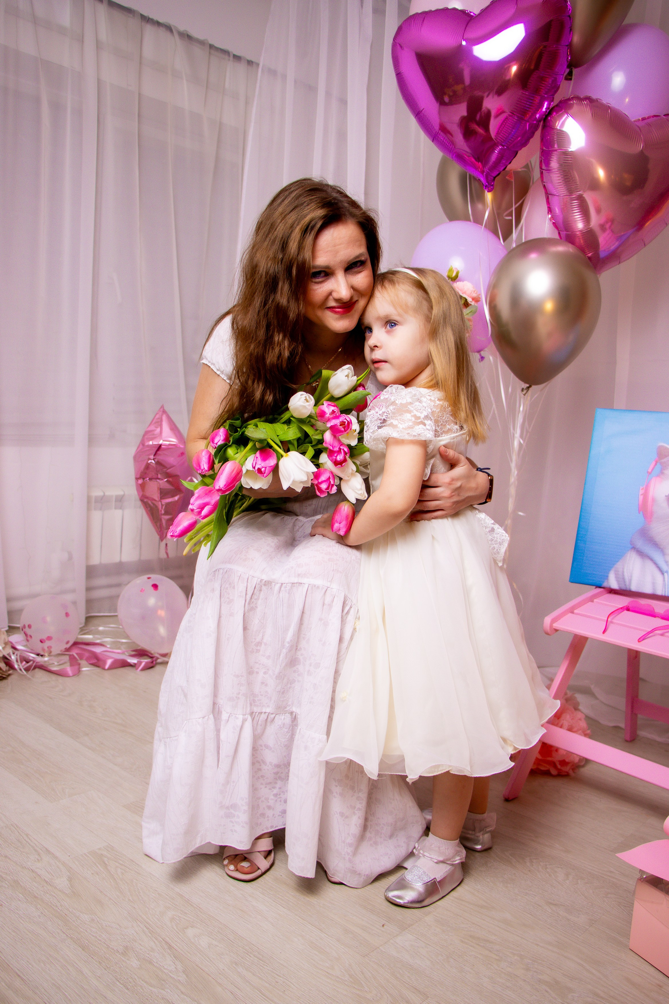 Семейная с тюльпанами. Фотограф Татьяна Матрос