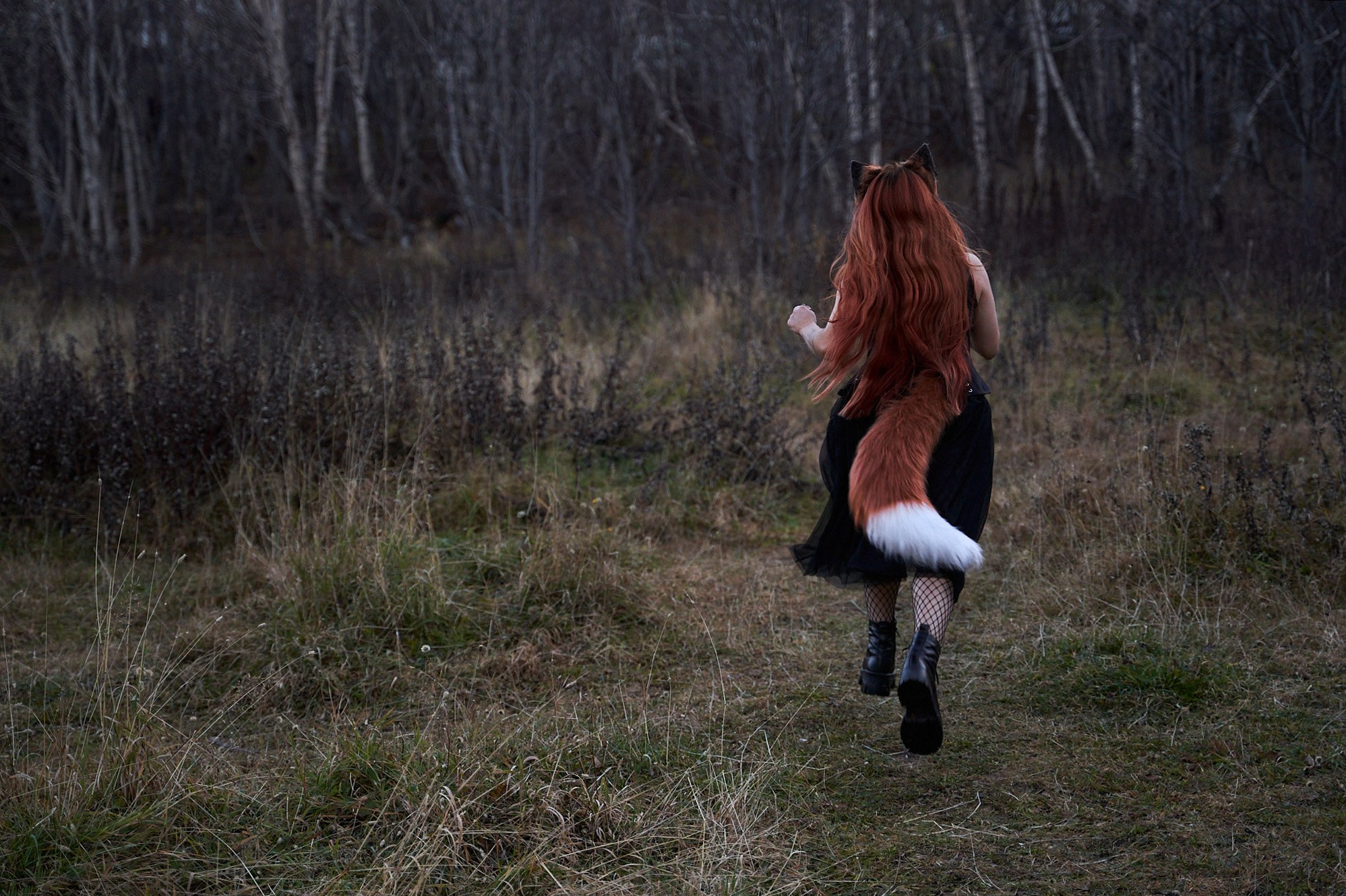 Тематическая фотосессия Татьяны на природе. Студийный фотограф в Петропавловске-Камчатском