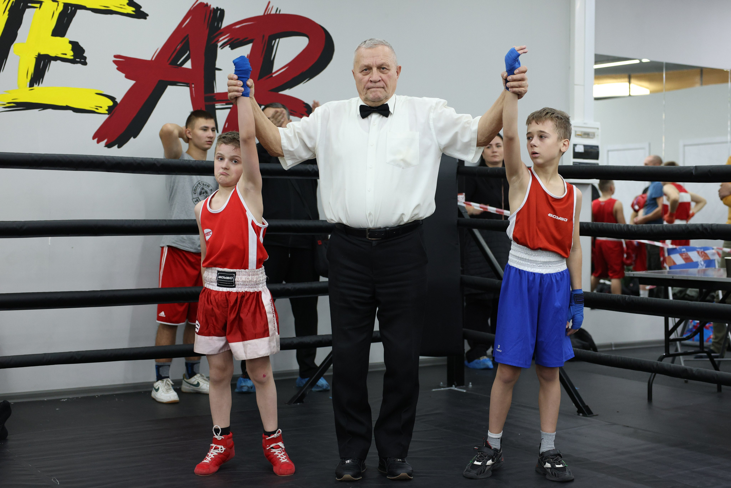 Открытый ринг «кубок ООО «ТЭК НеваСпецТяж». Фотограф Александр Заломаев