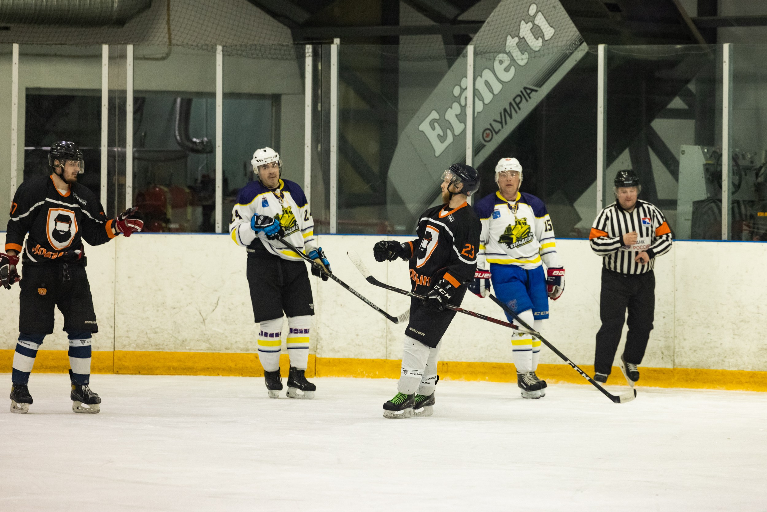 ХК Бульдозер — ХК Добрыня. Фотограф Александр Заломаев