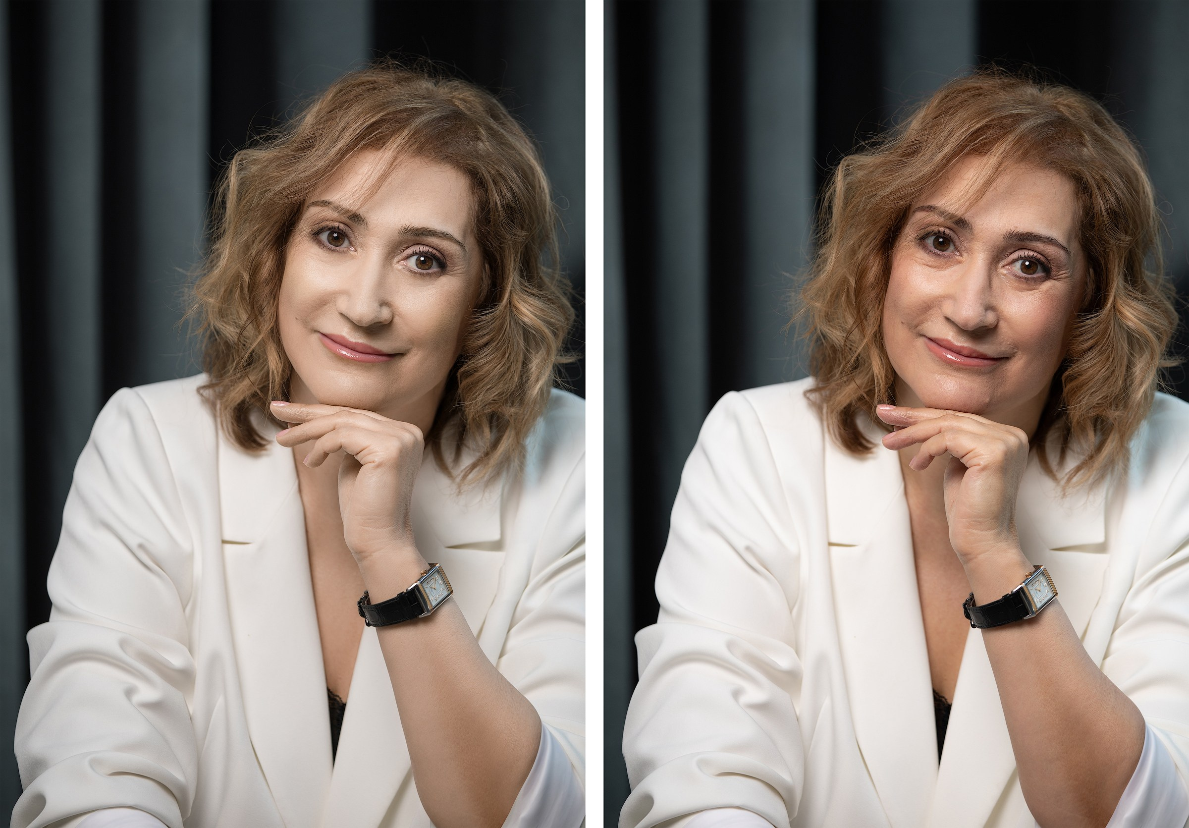 Базовая ретушь. Профессиональная ретушь фото. Реставрация фото